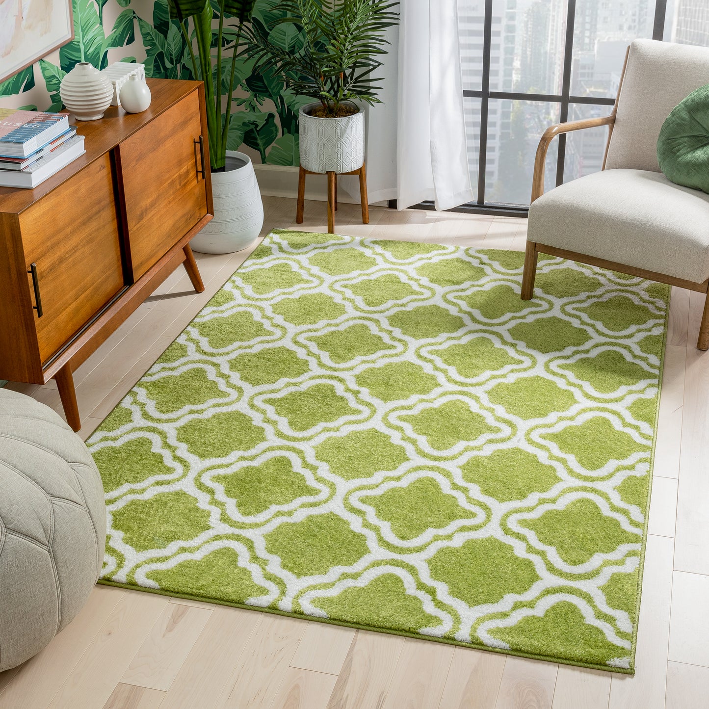 Starbright Calipso Green Kids Rug 0945