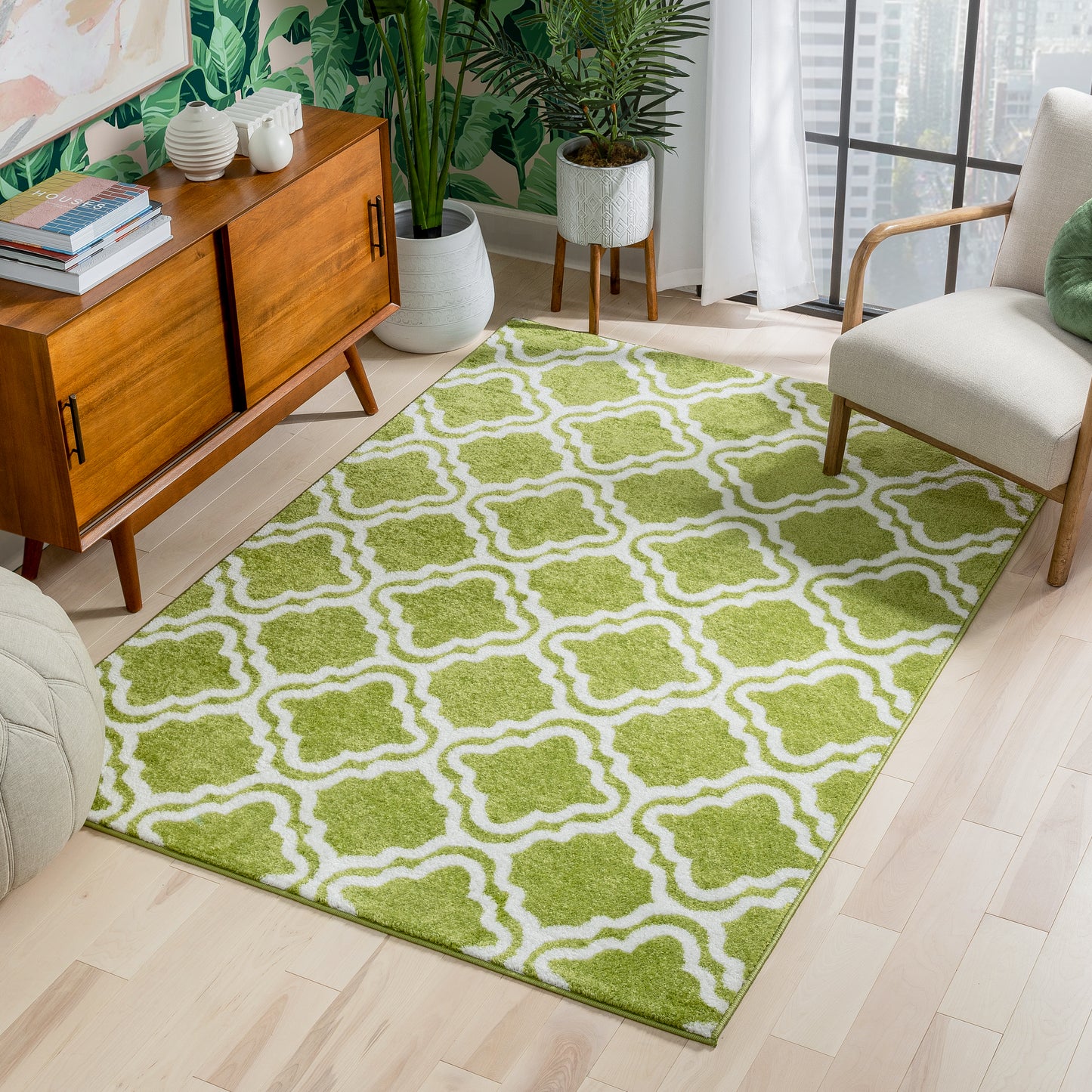 Starbright Calipso Green Kids Rug 0945