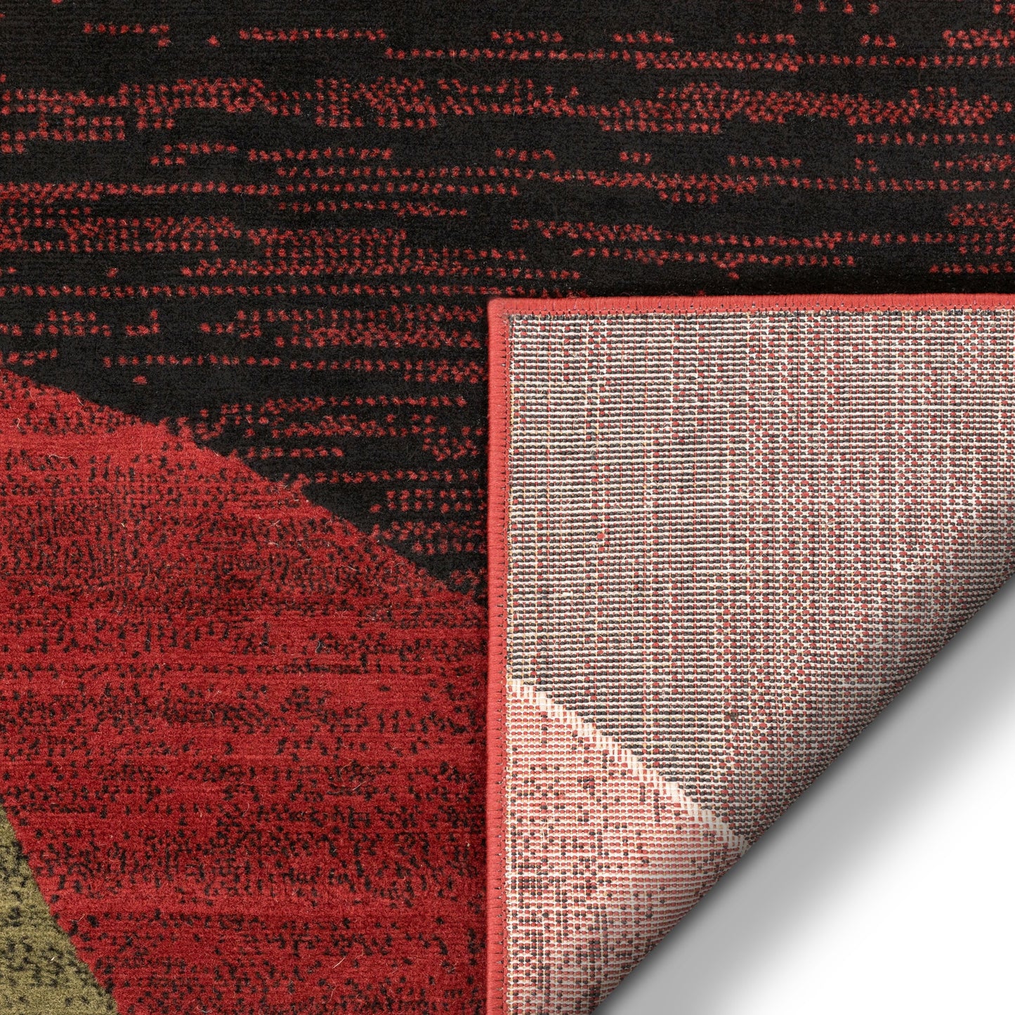 Bingo Red Modern Rug 1940