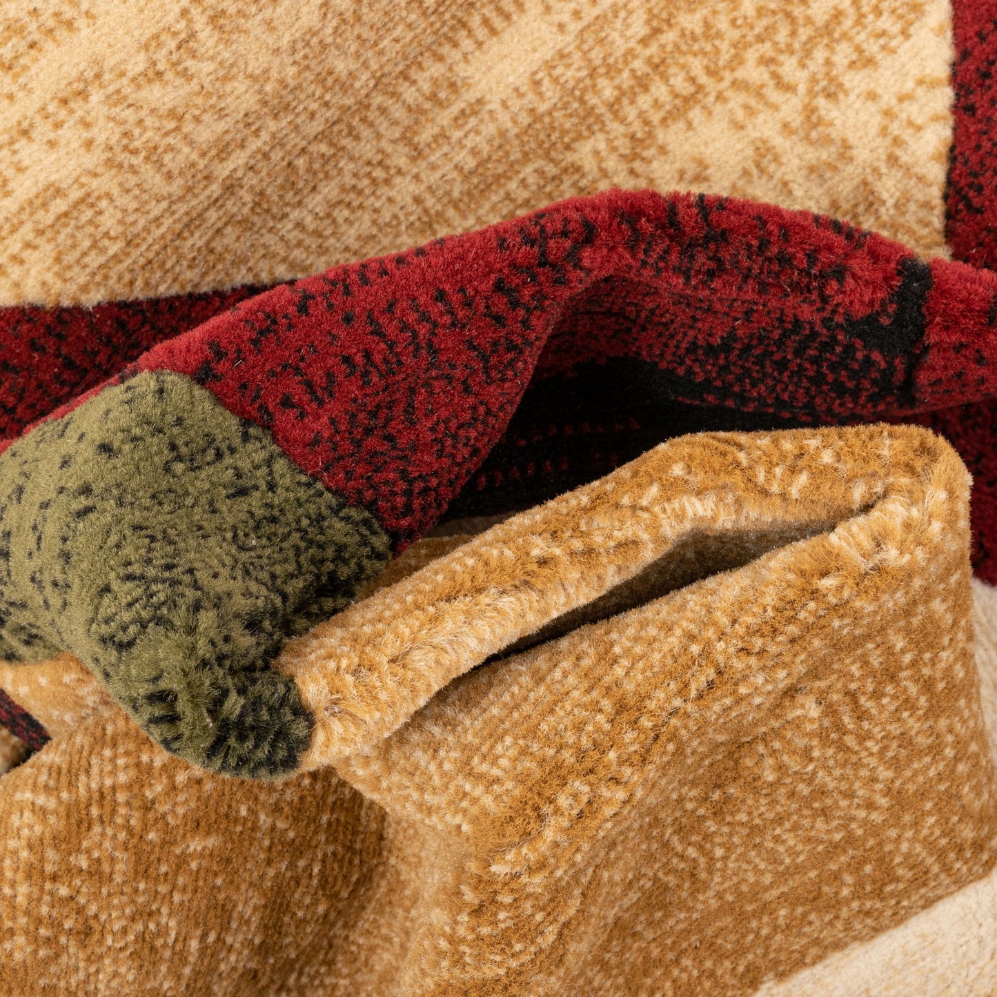 Bingo Red Modern Rug 1940