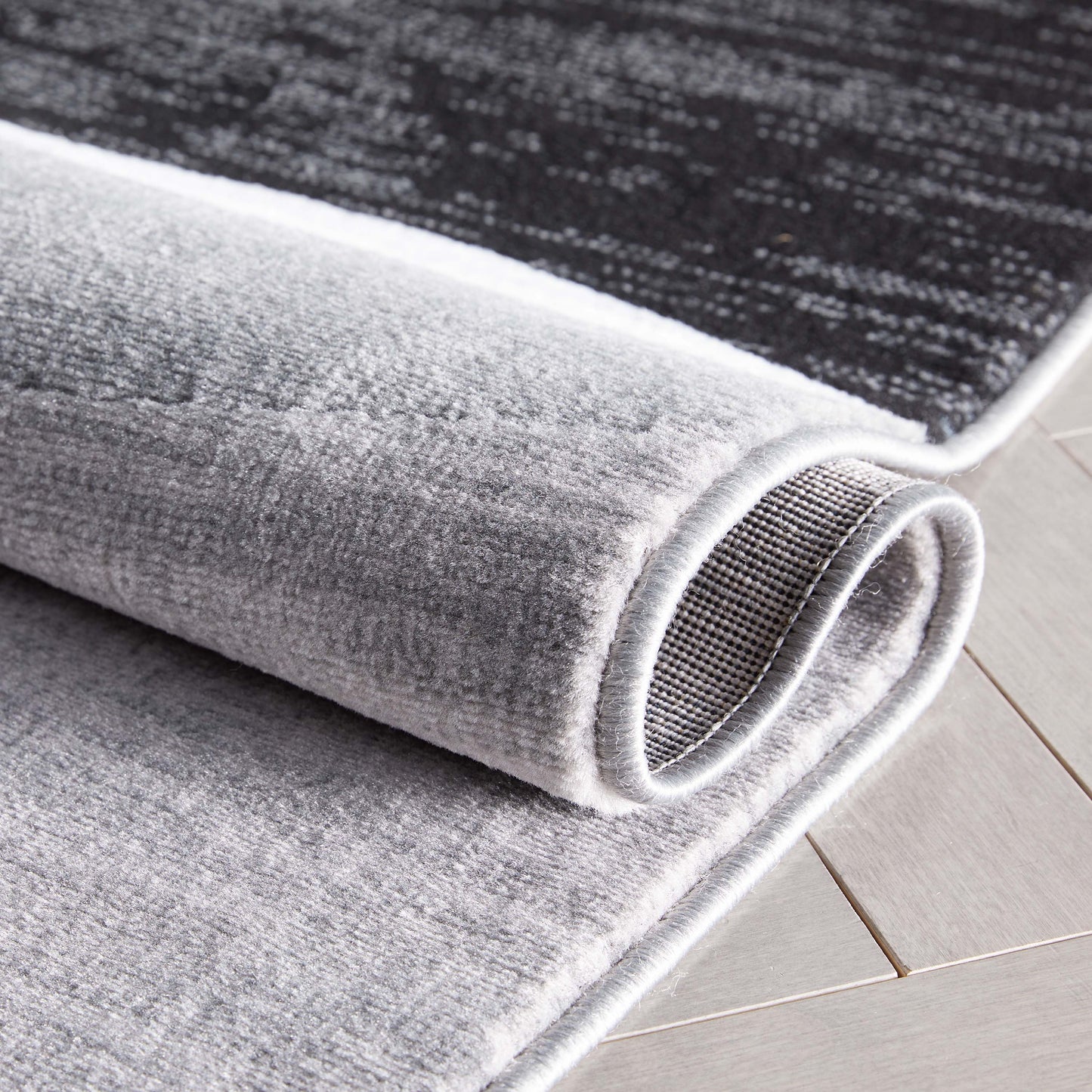 Bingo Grey Geometric Rug 1948