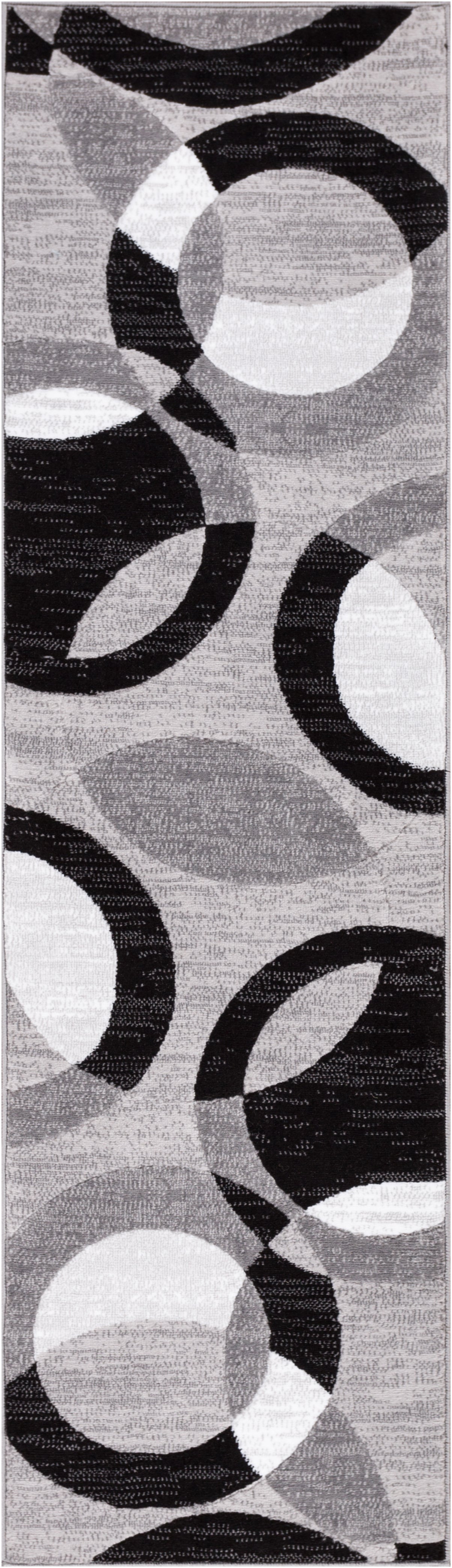 Bingo Grey Geometric Rug 1948
