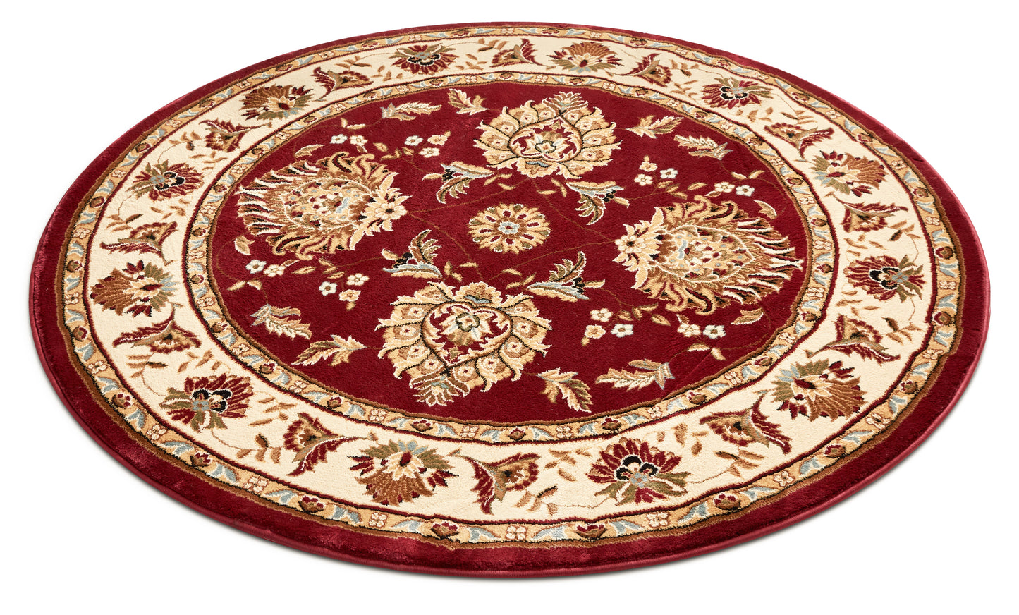 Abbasi Red Traditional Rug 3600