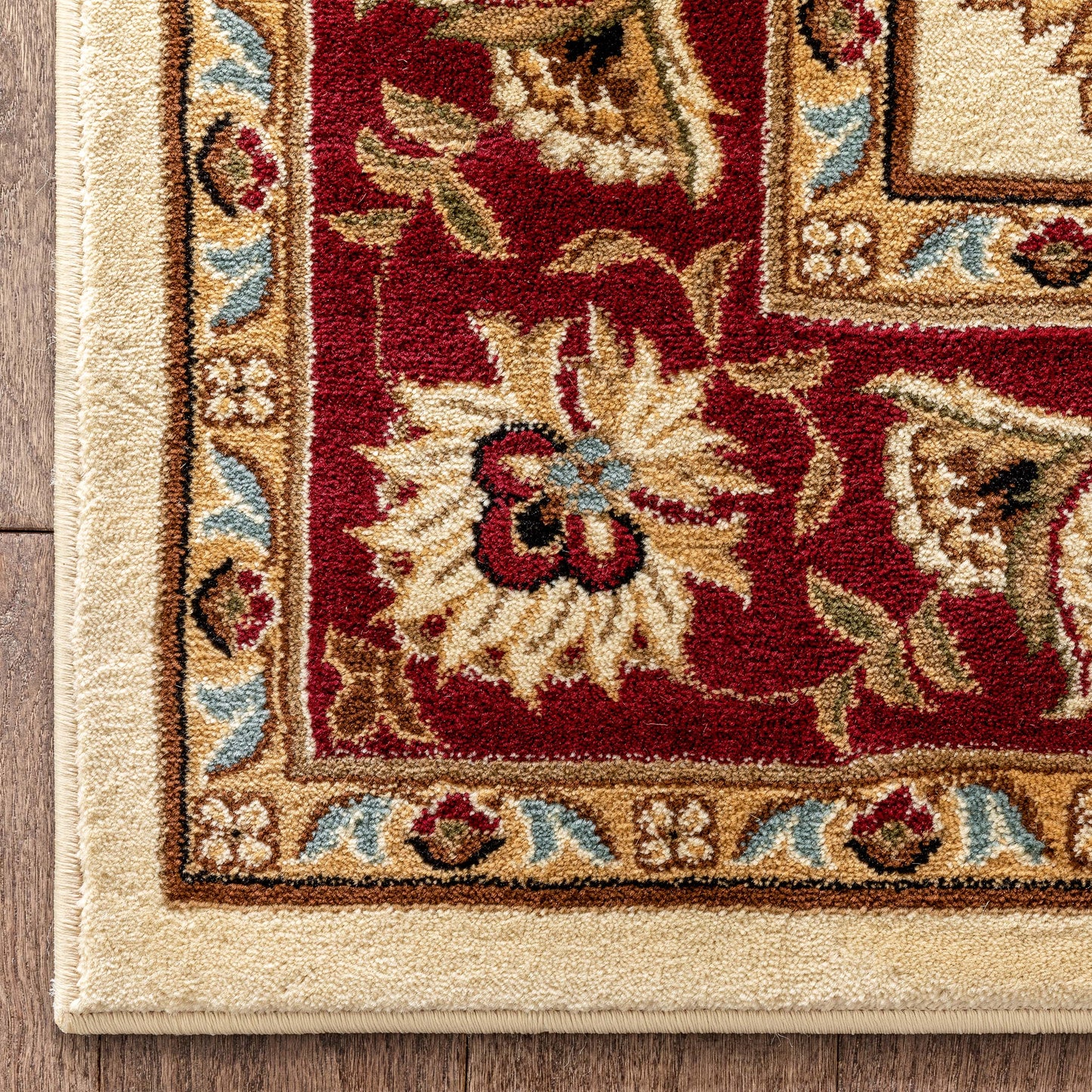 Abbasi Ivory Traditional Rug 3602
