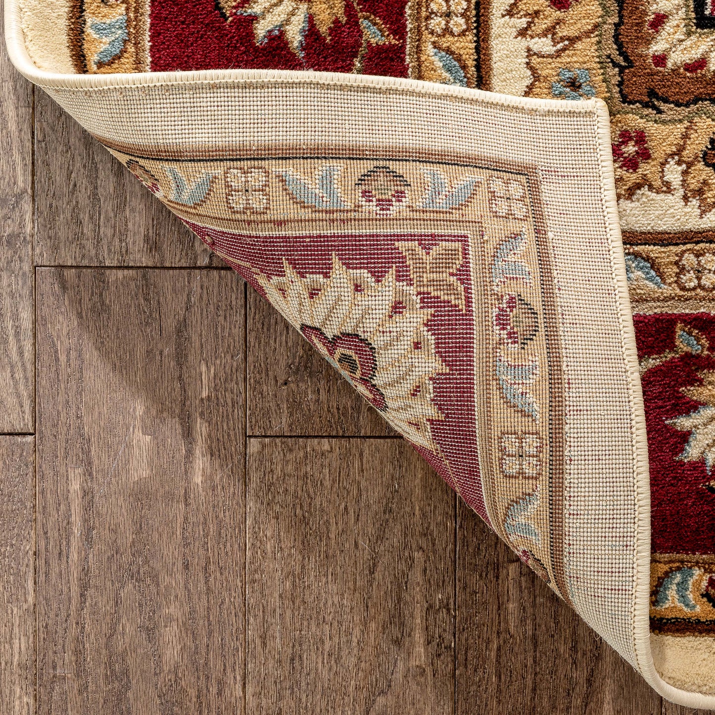 Abbasi Ivory Traditional Rug 3602