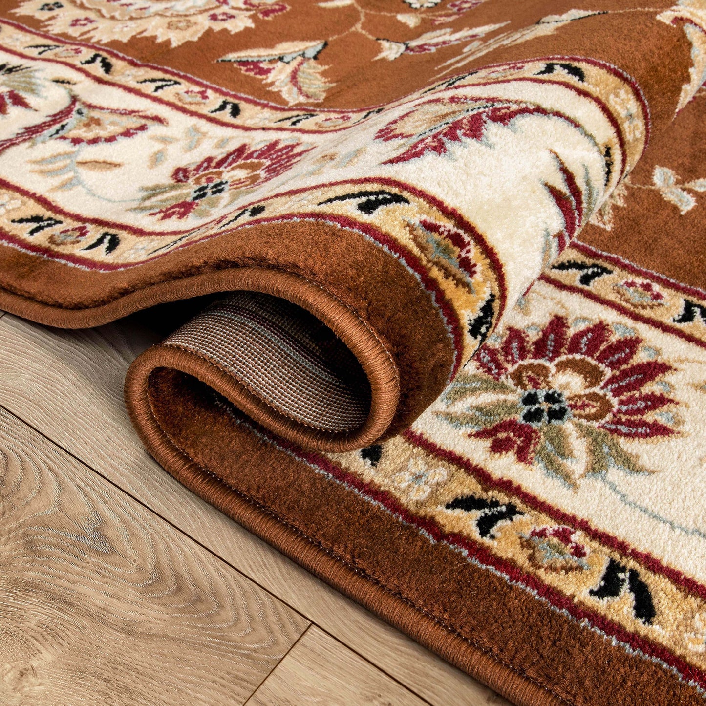 Timeless Abbasi Simmar Chocolate Rug 3609