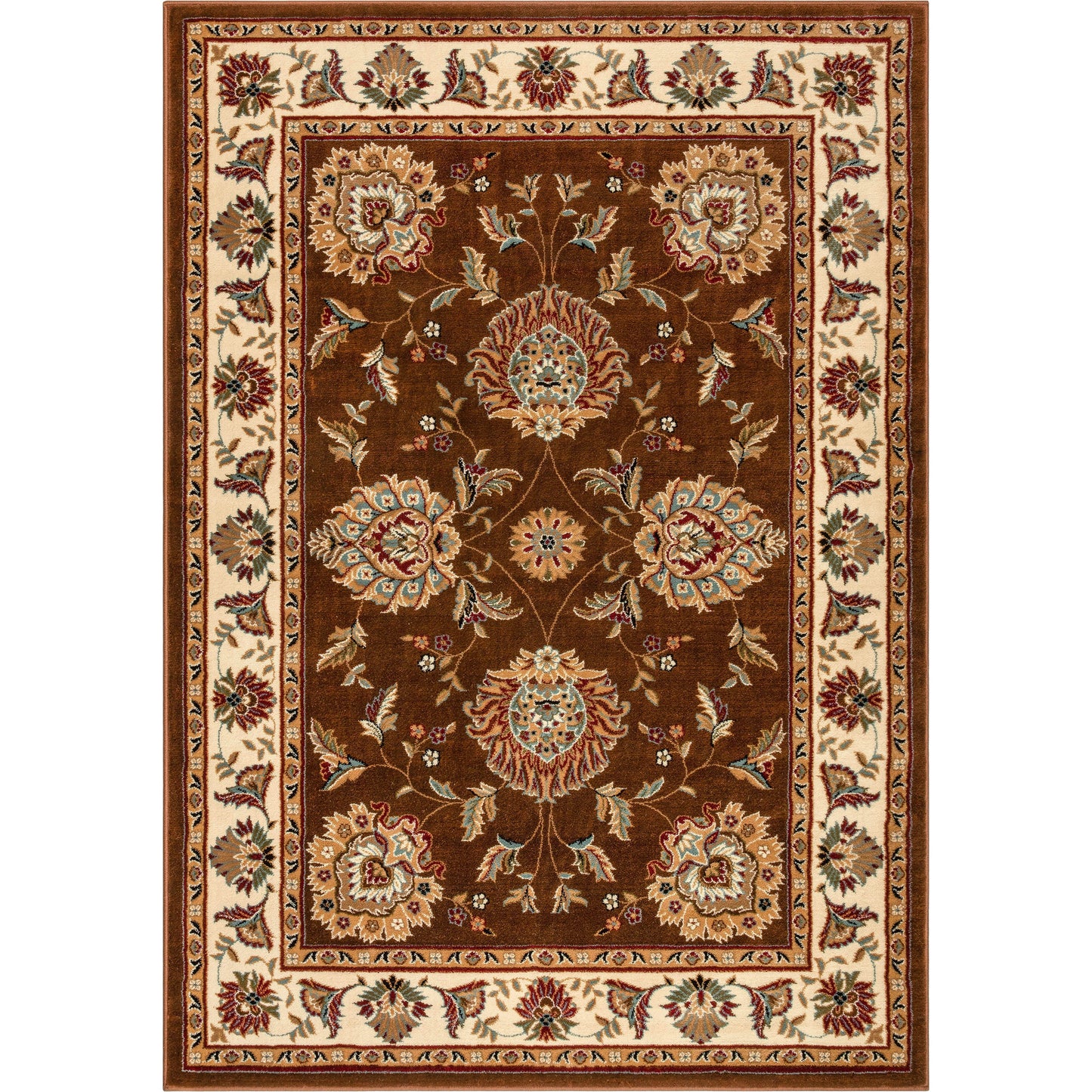 Timeless Abbasi Simmar Chocolate Rug 3609