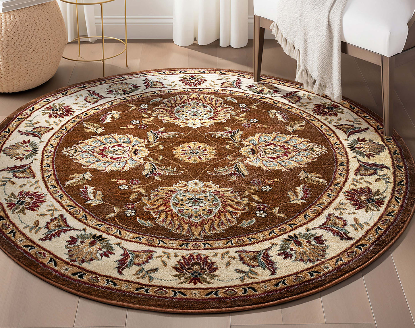 Timeless Abbasi Simmar Chocolate Rug 3609