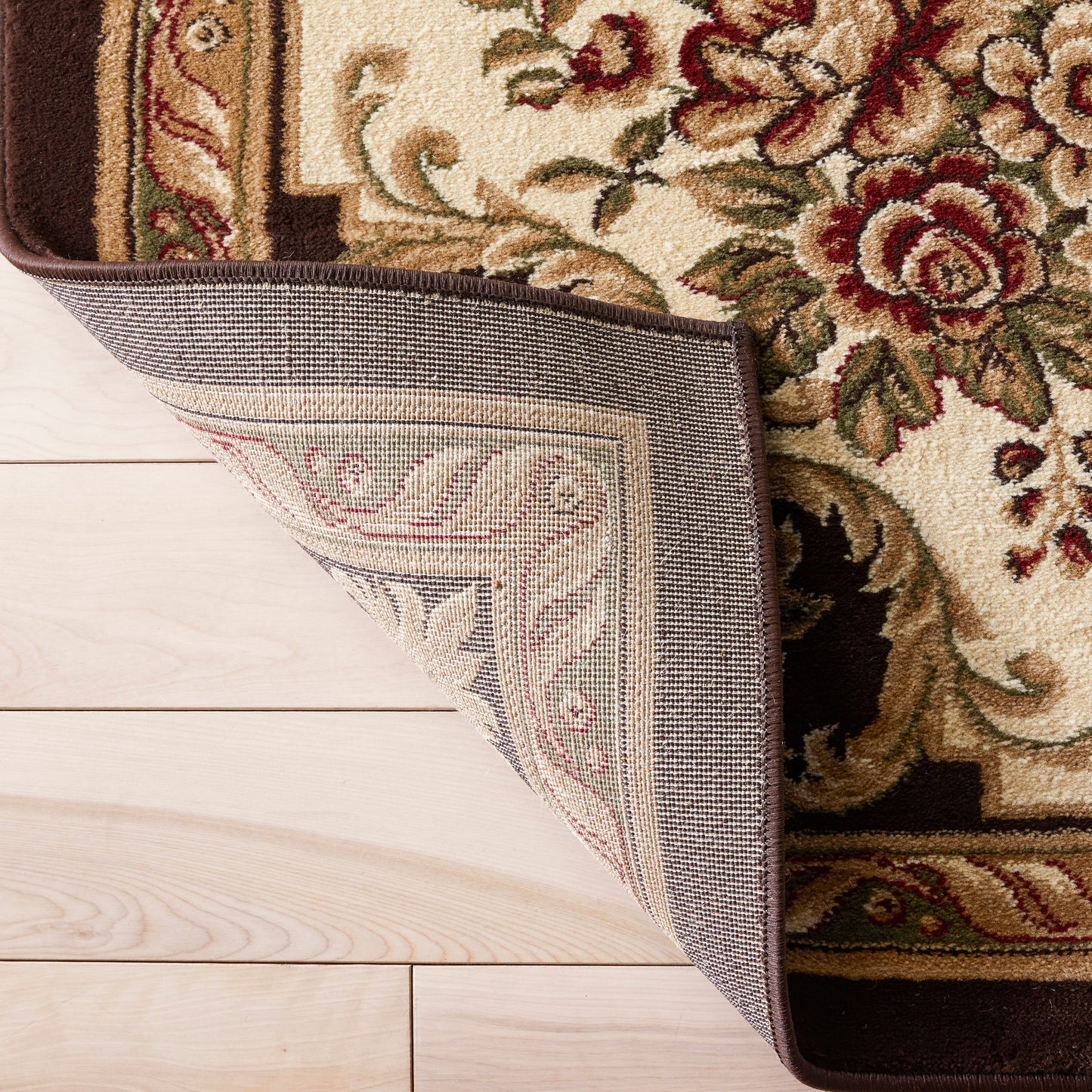 Le Petit Palais Brown Traditional Rug 3637