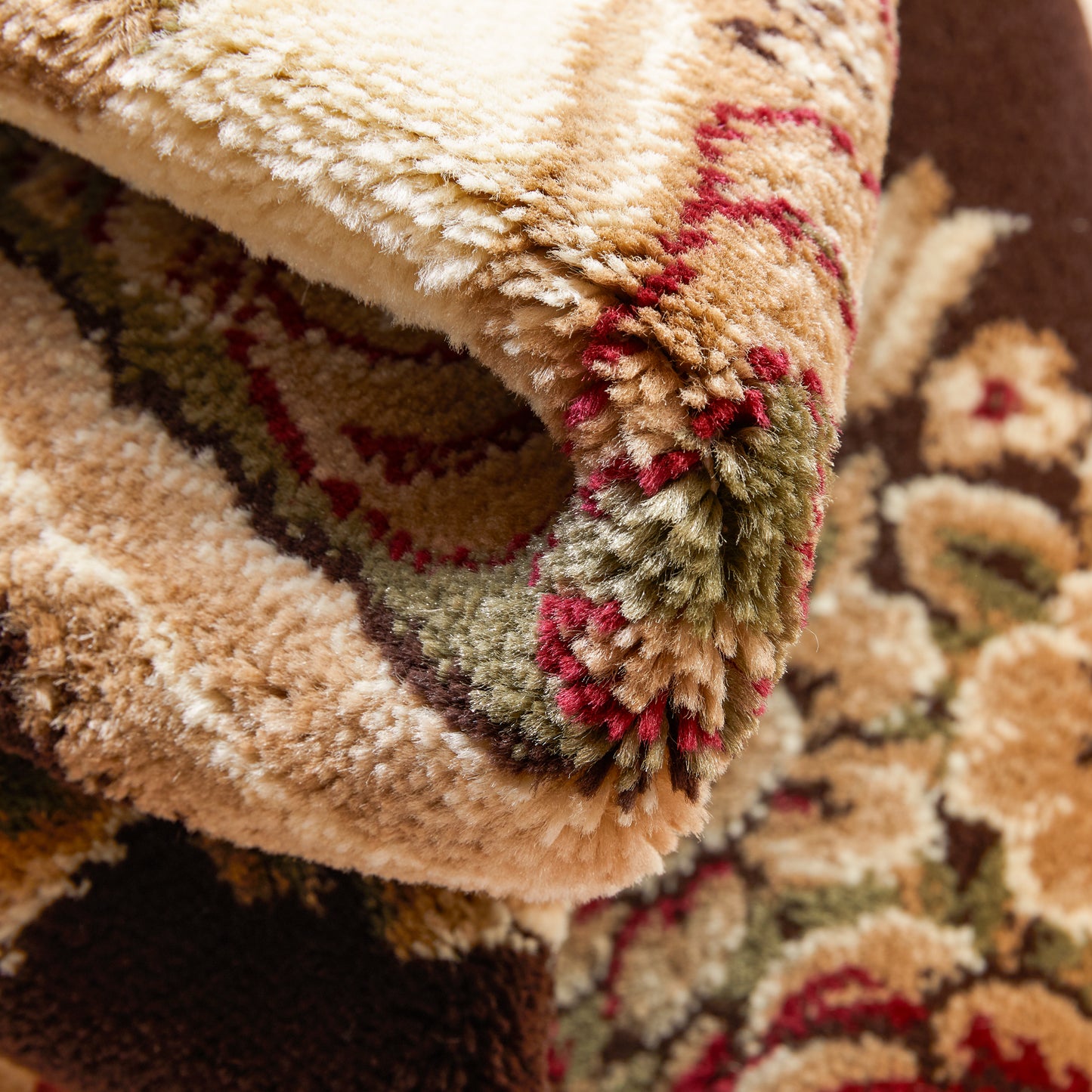 Le Petit Palais Brown Traditional Rug 3637