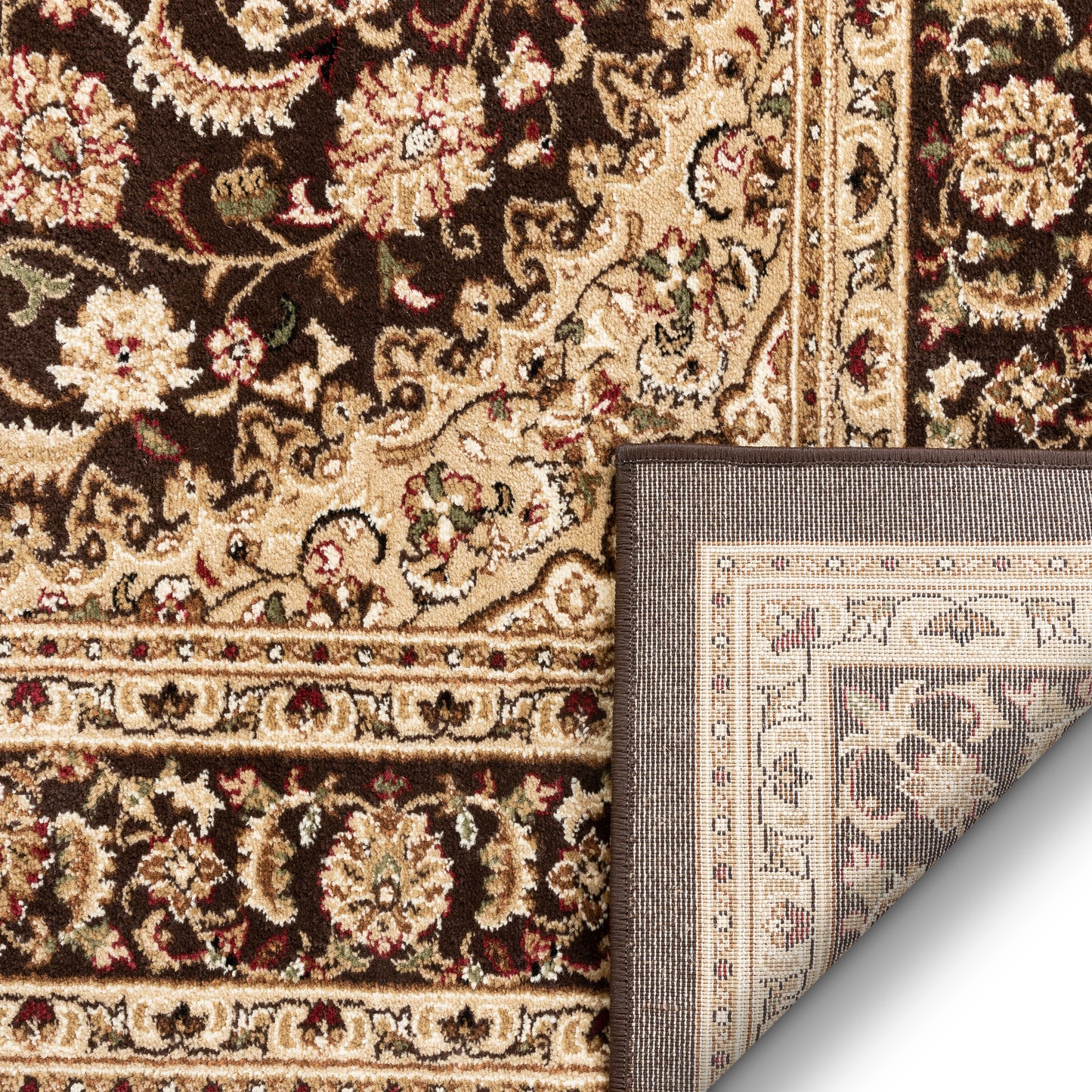 Aviva Brown Traditional Rug 3647