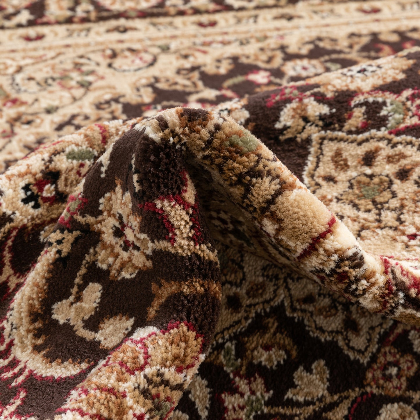 Aviva Brown Traditional Rug 3647