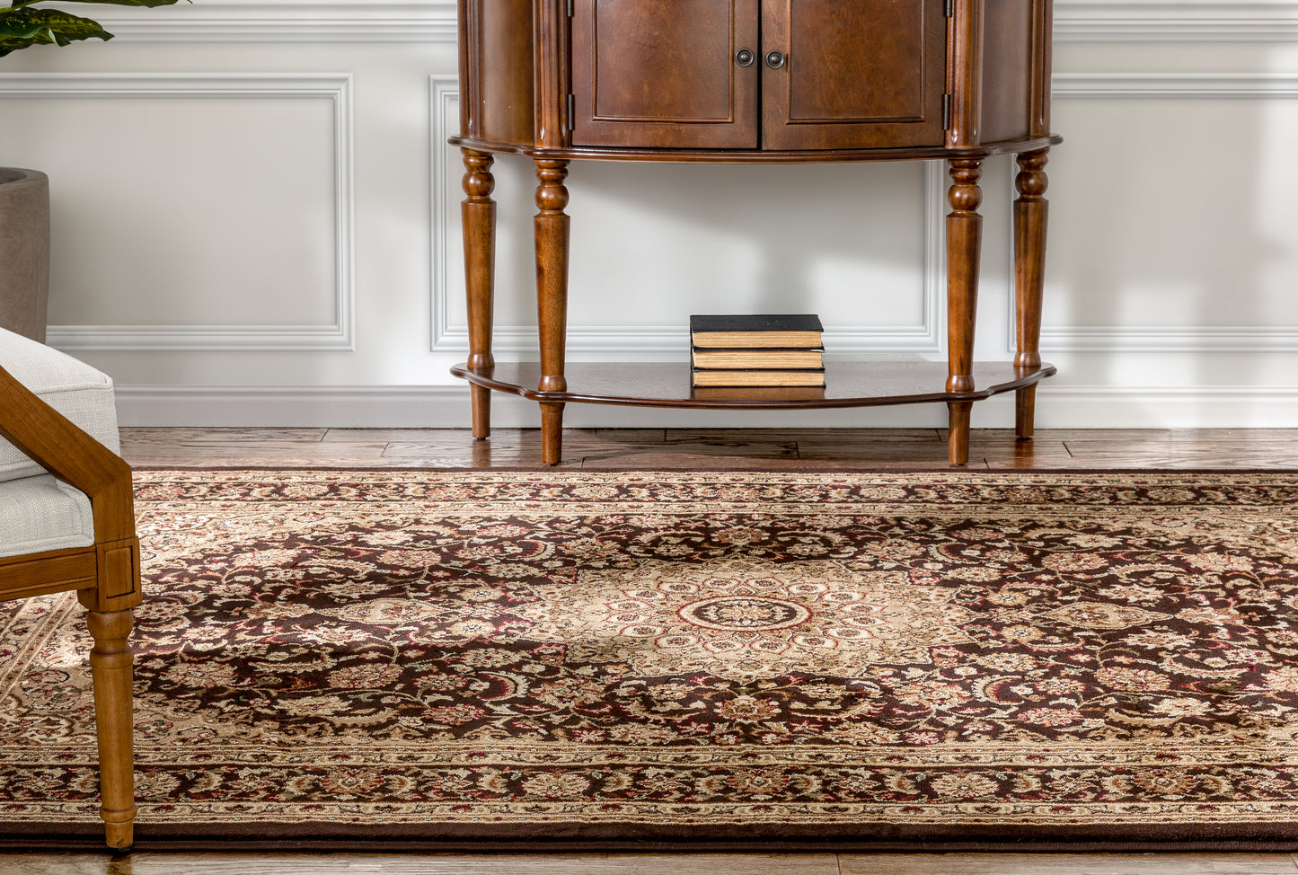 Aviva Brown Traditional Rug 3647