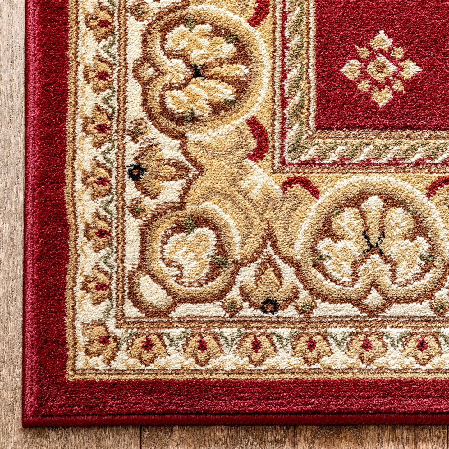 Hudson Terrace Red Traditional Rug 54890