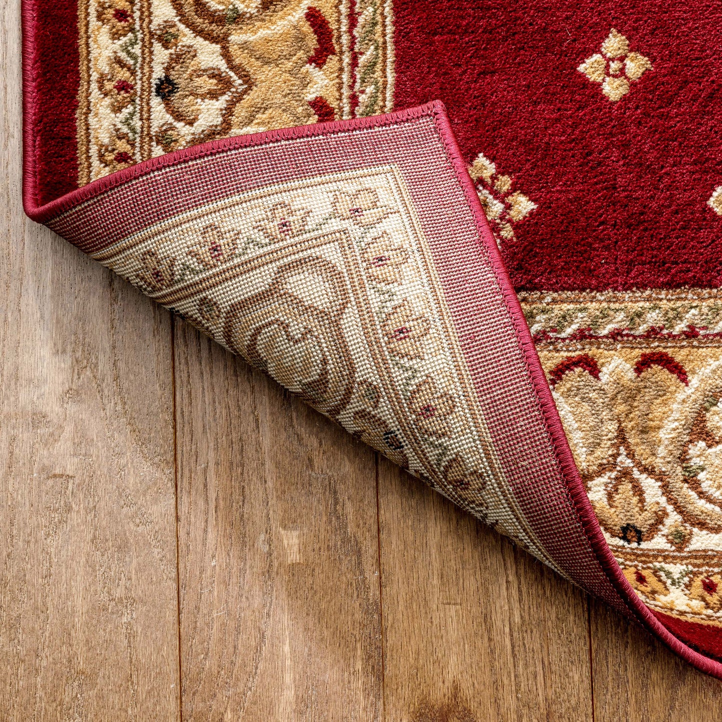 Hudson Terrace Red Traditional Rug 54890
