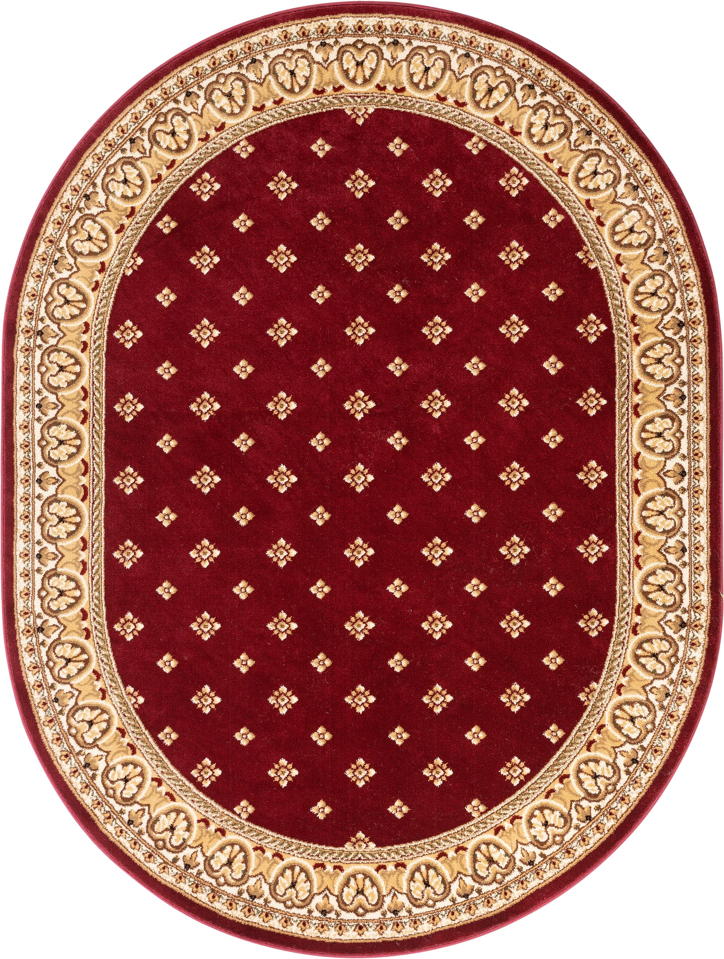 Hudson Terrace Red Traditional Rug 54890
