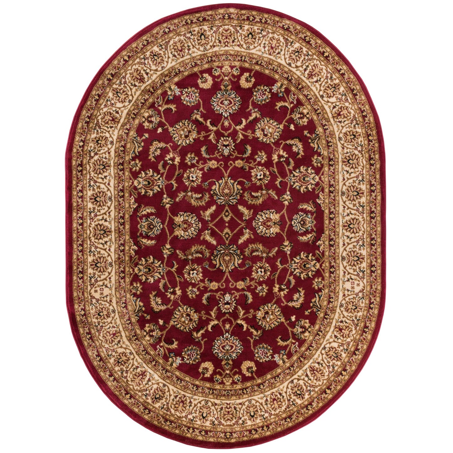 Sarouk Red Traditional Rug 54930