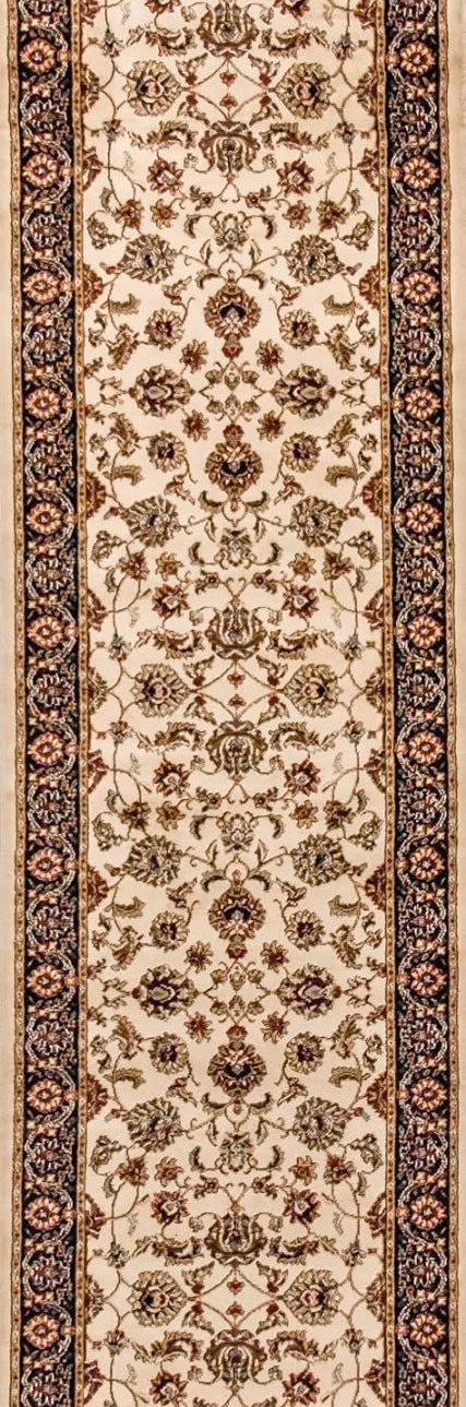 Sarouk Ivory Traditional Rug 54932