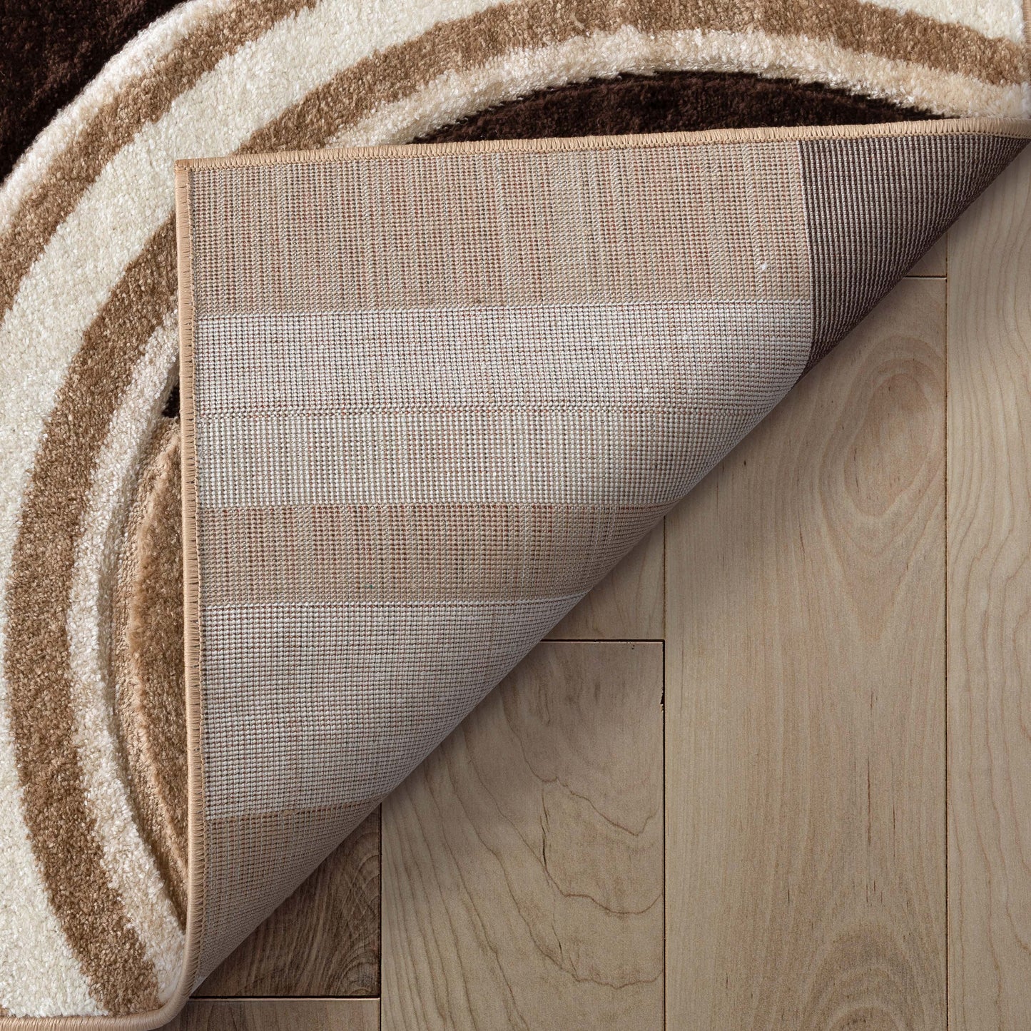 Galaxy Waves Ivory Modern Rug 60012