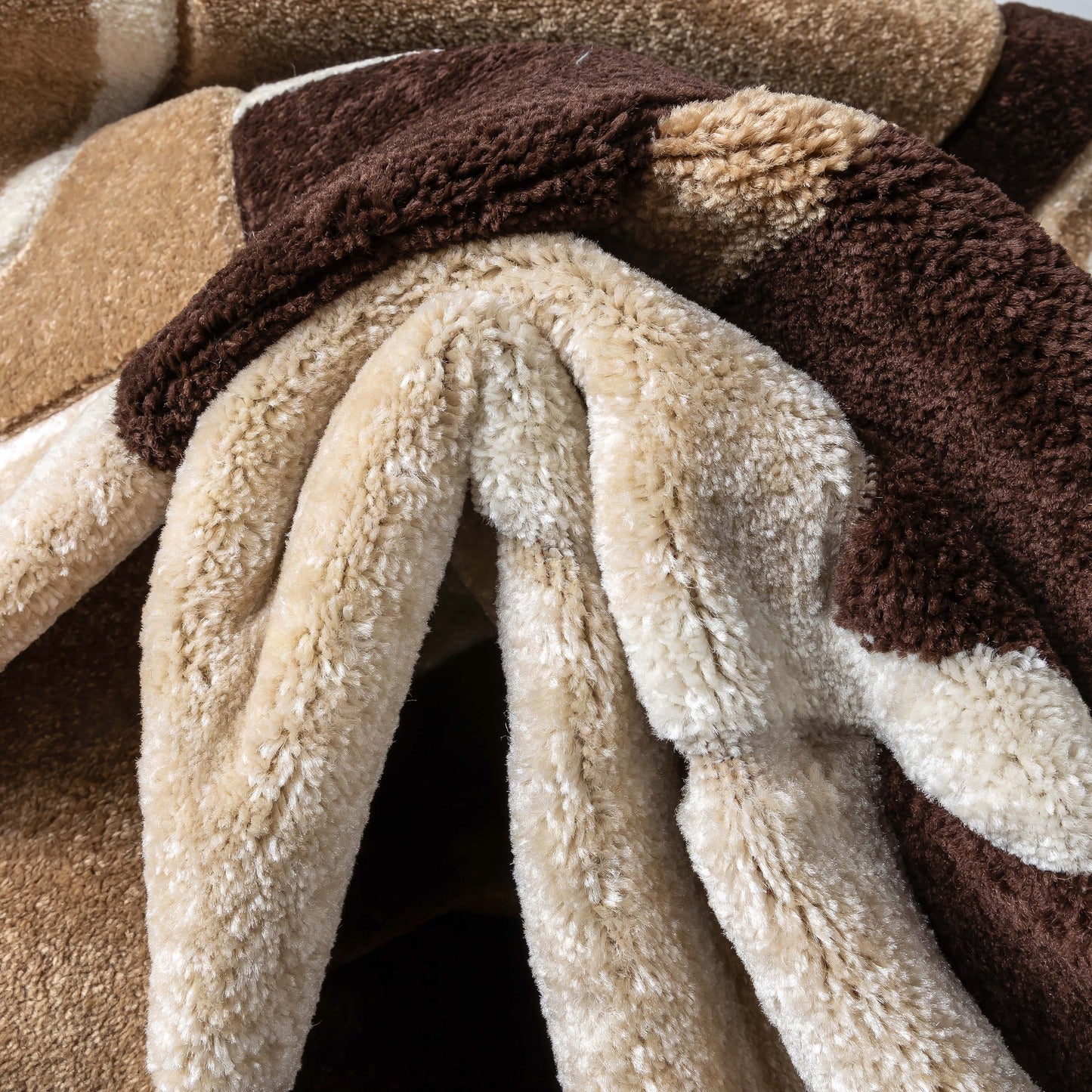 Galaxy Waves Ivory Modern Rug 60012