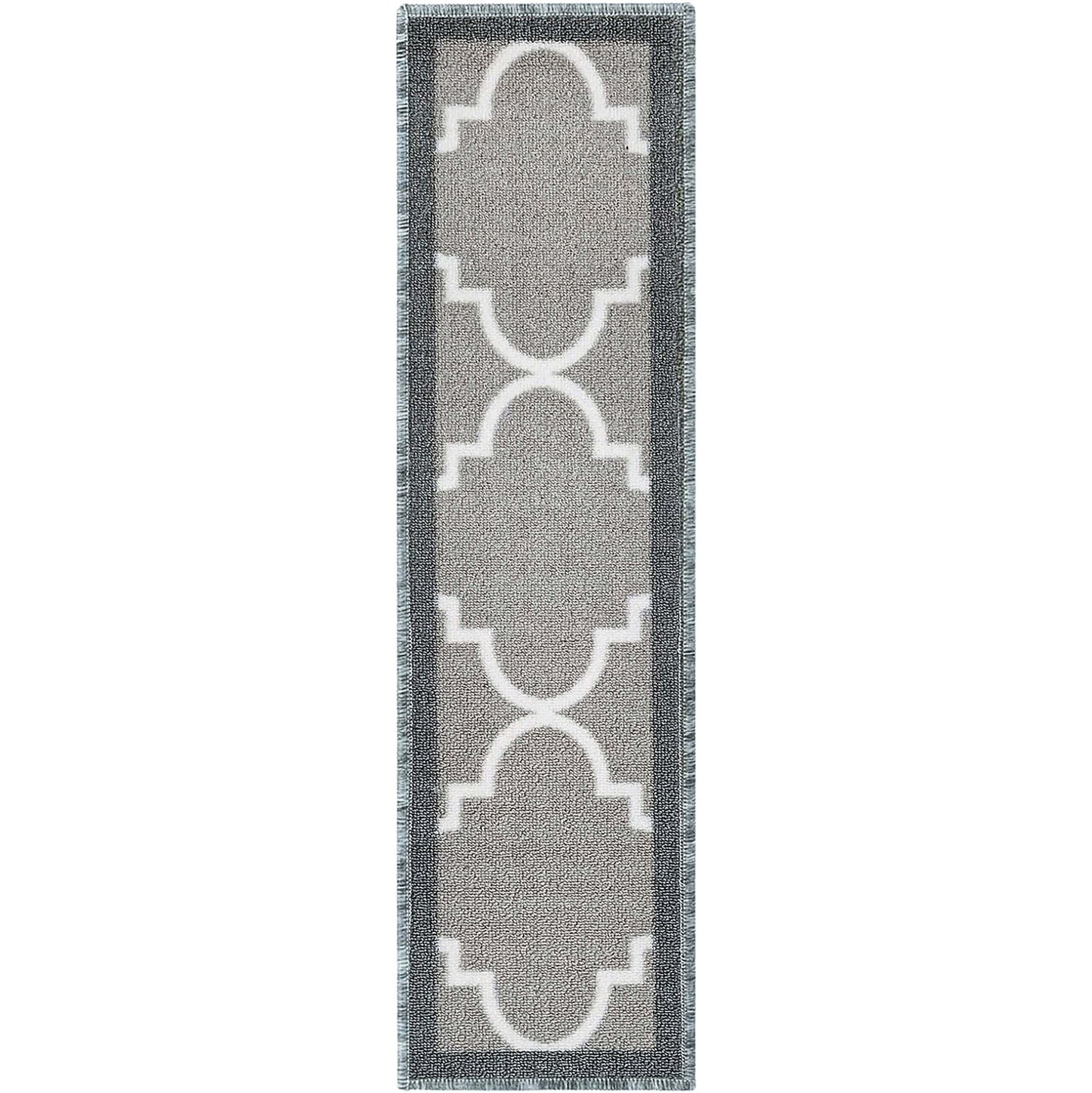 Kings Court Brooklyn Trellis Grey 6518-STE