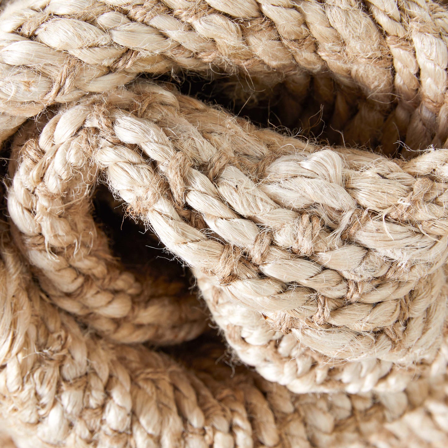 Lola Jute Chevron Natural Hand-Woven Chunky-Textured Rug ALE-12