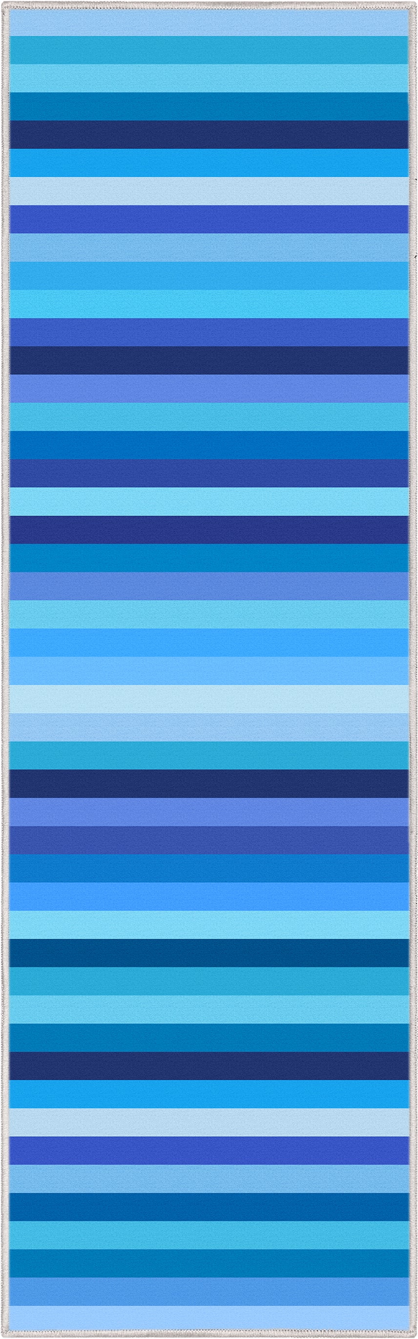 Crayola Stripe Blue Rug CRA-07A