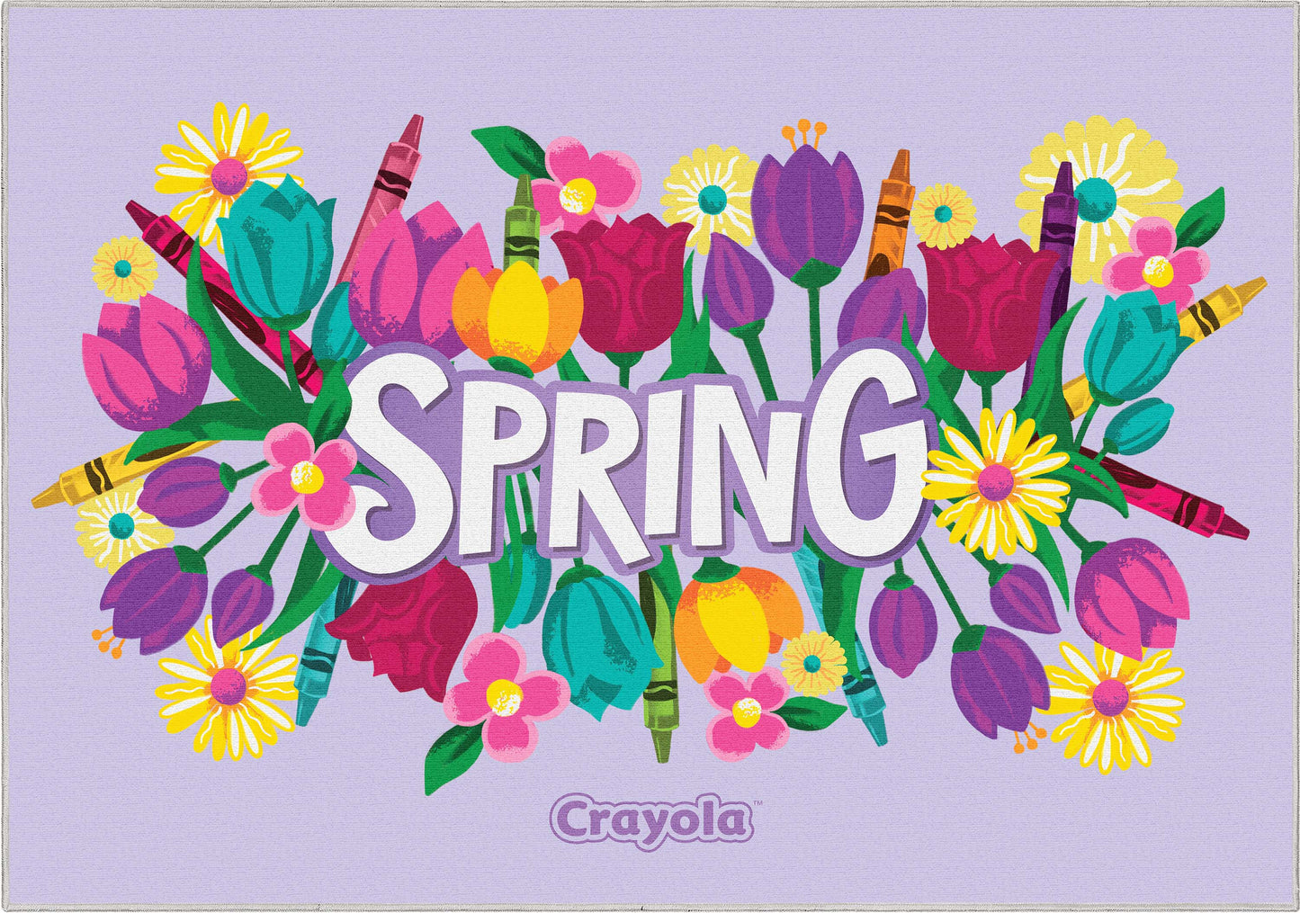 Crayola Spring Lilac Rug CRA-15A