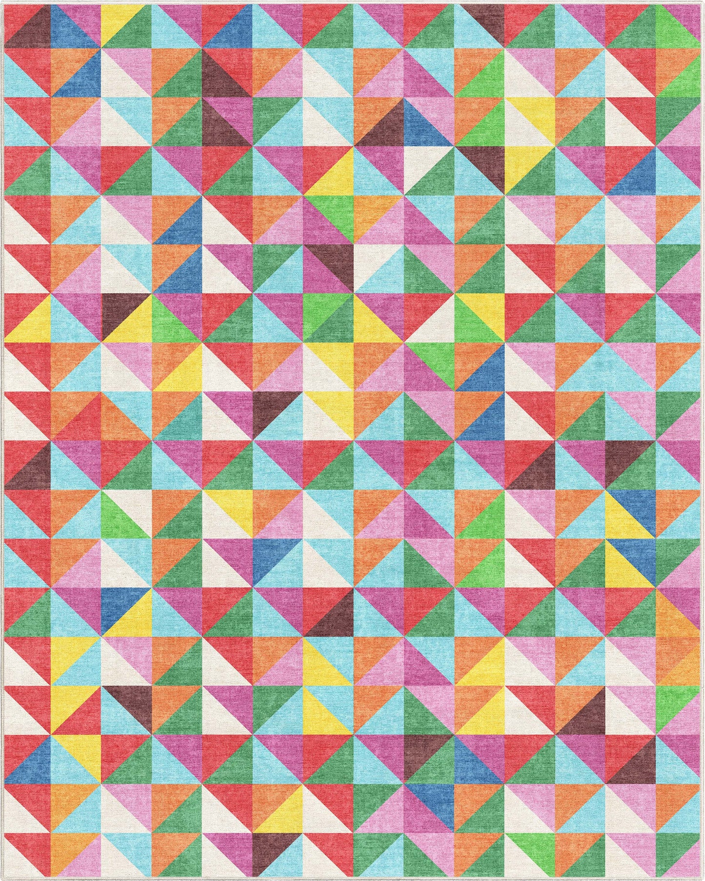 Crayola Modern Tile Multi Color Rug CRA-20A