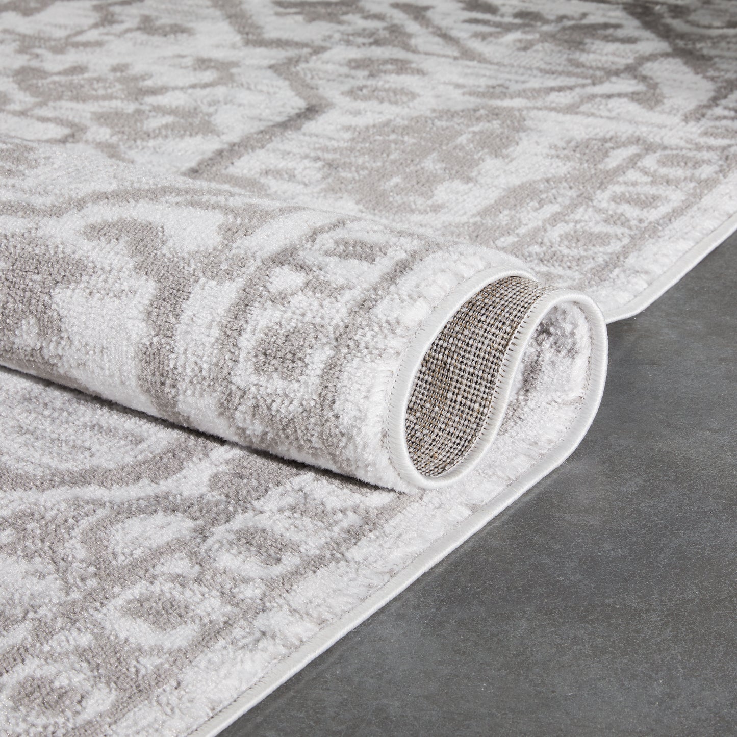 Disa Vintage Medallion Cream Soft Rug DZ-02