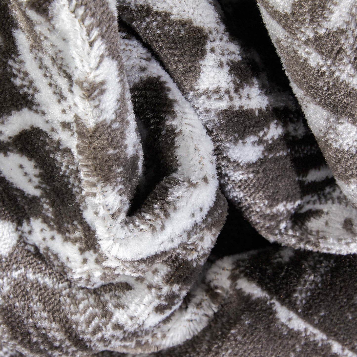Disa Vintage Medallion Grey Soft Rug DZ-03
