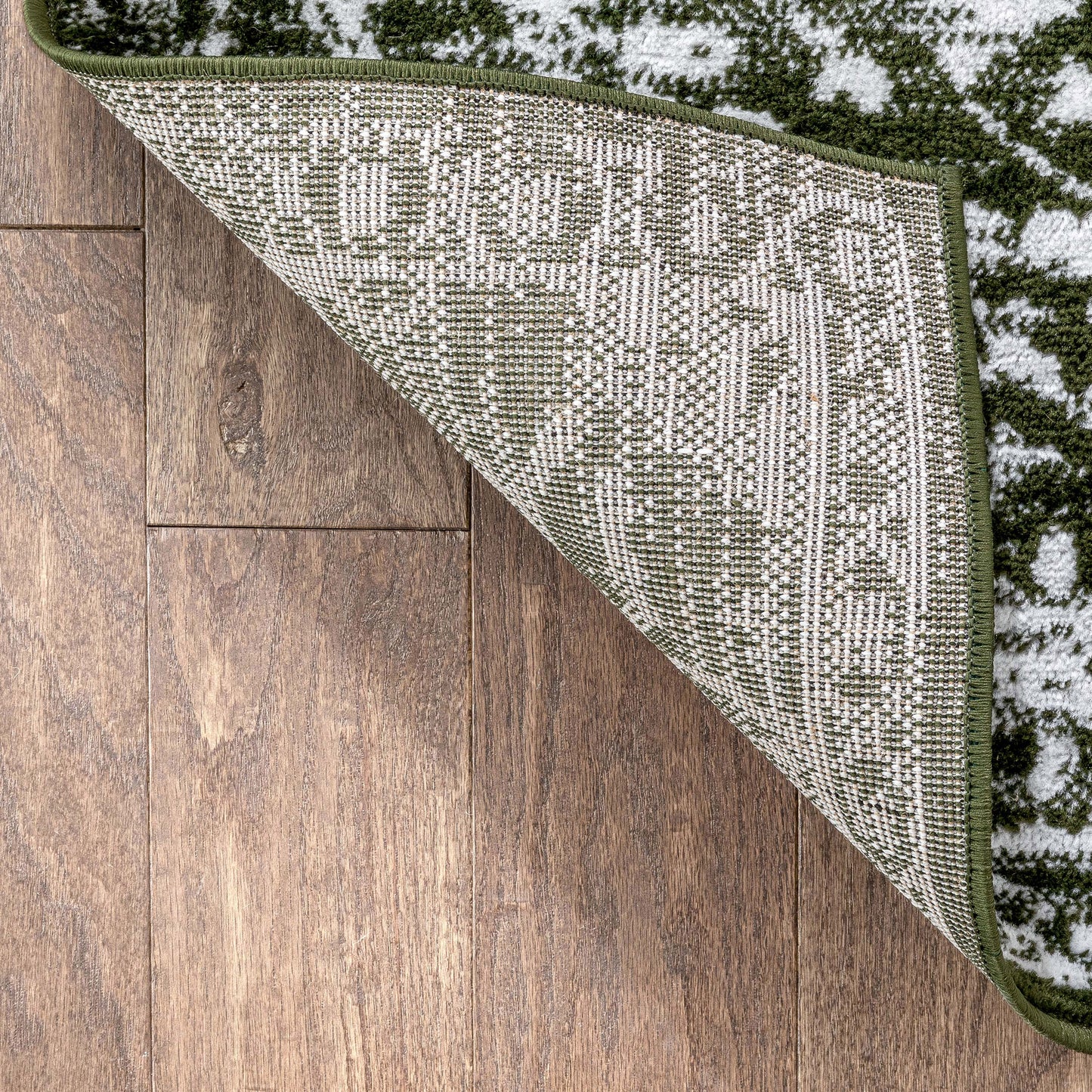 Disa Vintage Medallion Green Soft Rug DZ-05