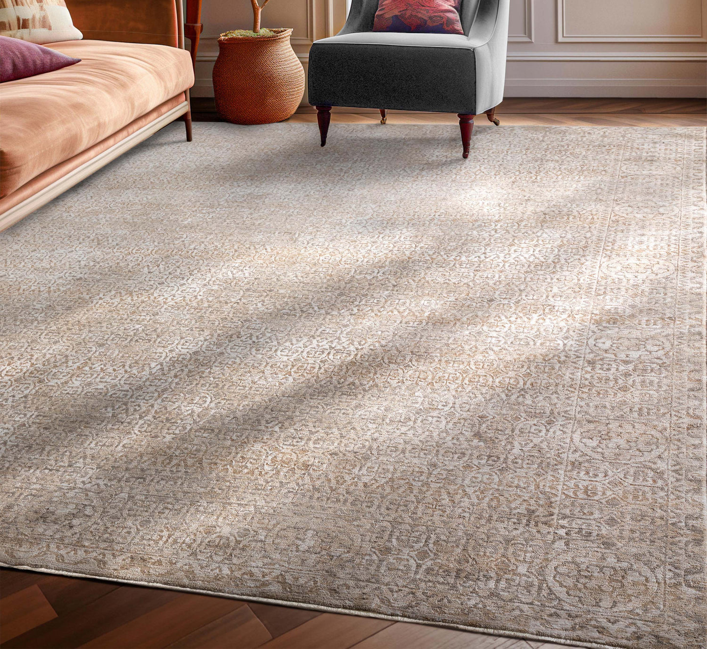 Ethos Echo Beige Rug ETH-12