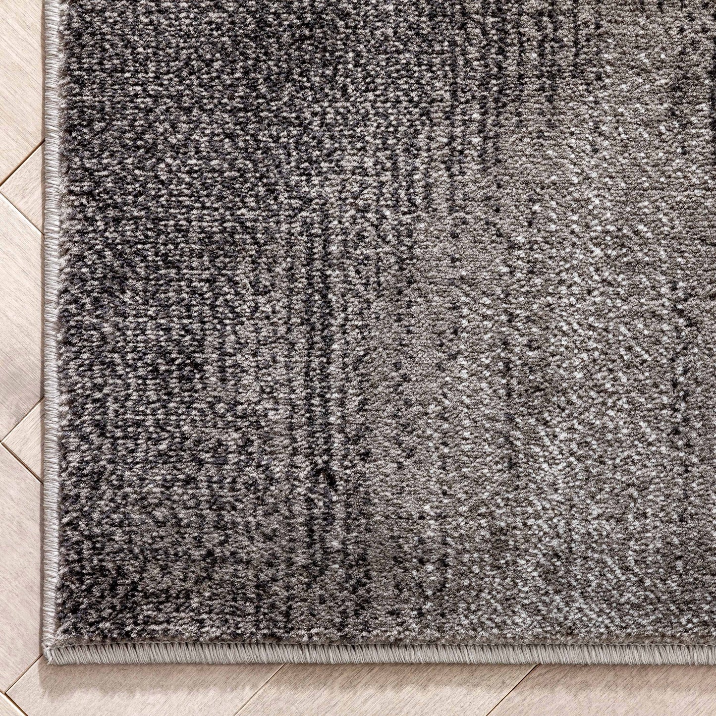 Louisa Blush Pink Modern Geometric Boxes 3D Textured Rug GV-77