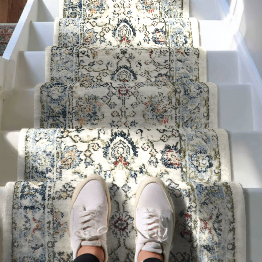 Indira Elysium Ivory Roll Runner IND-102