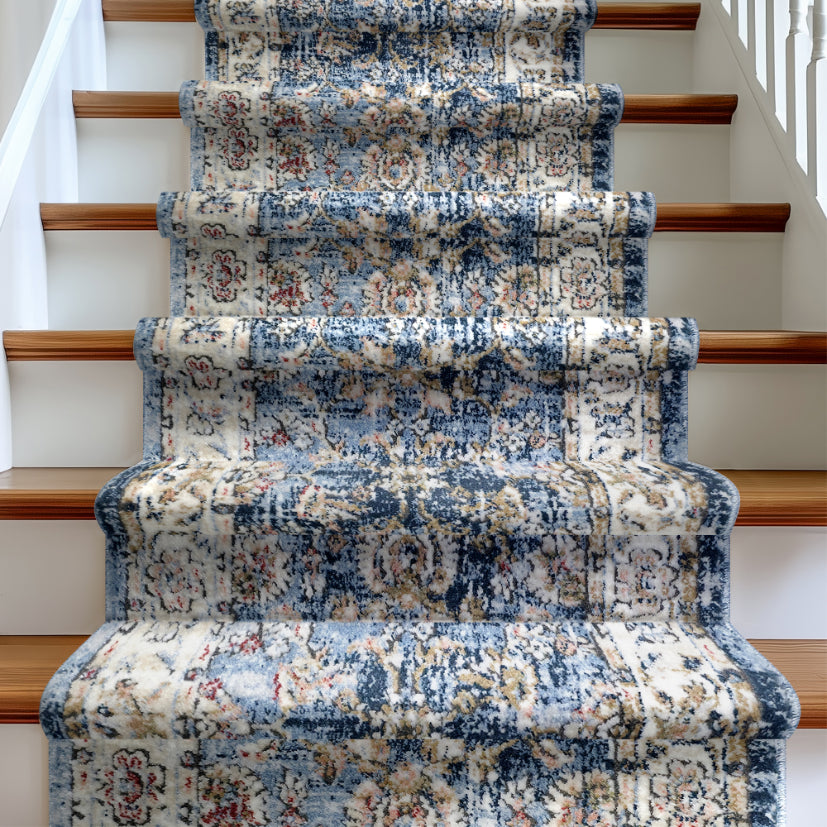 Indira Elysium Midnight Blue Roll Runner IND-106