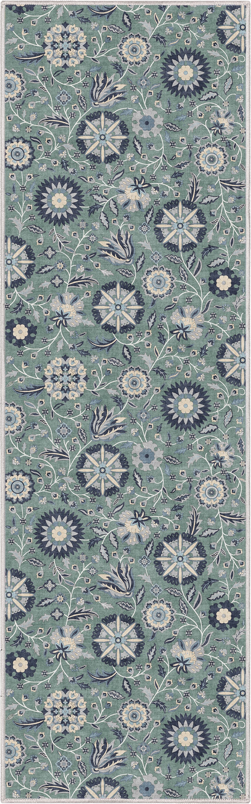 Kings Court Charlotte Green Rug IP-KC-181