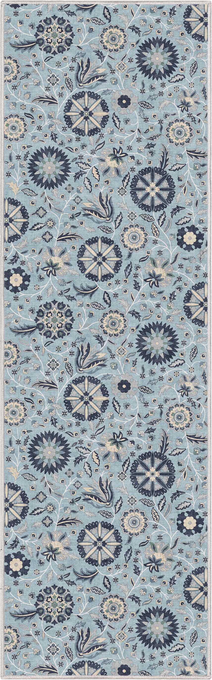 Kings Court Charlotte Light Blue Rug IP-KC-182