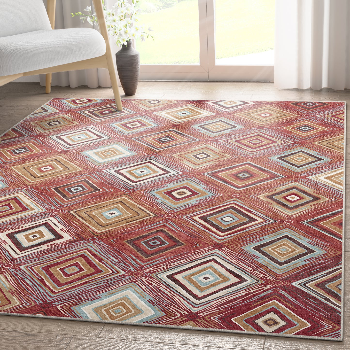 Kings Court Richard Red Rug IP-KC-200