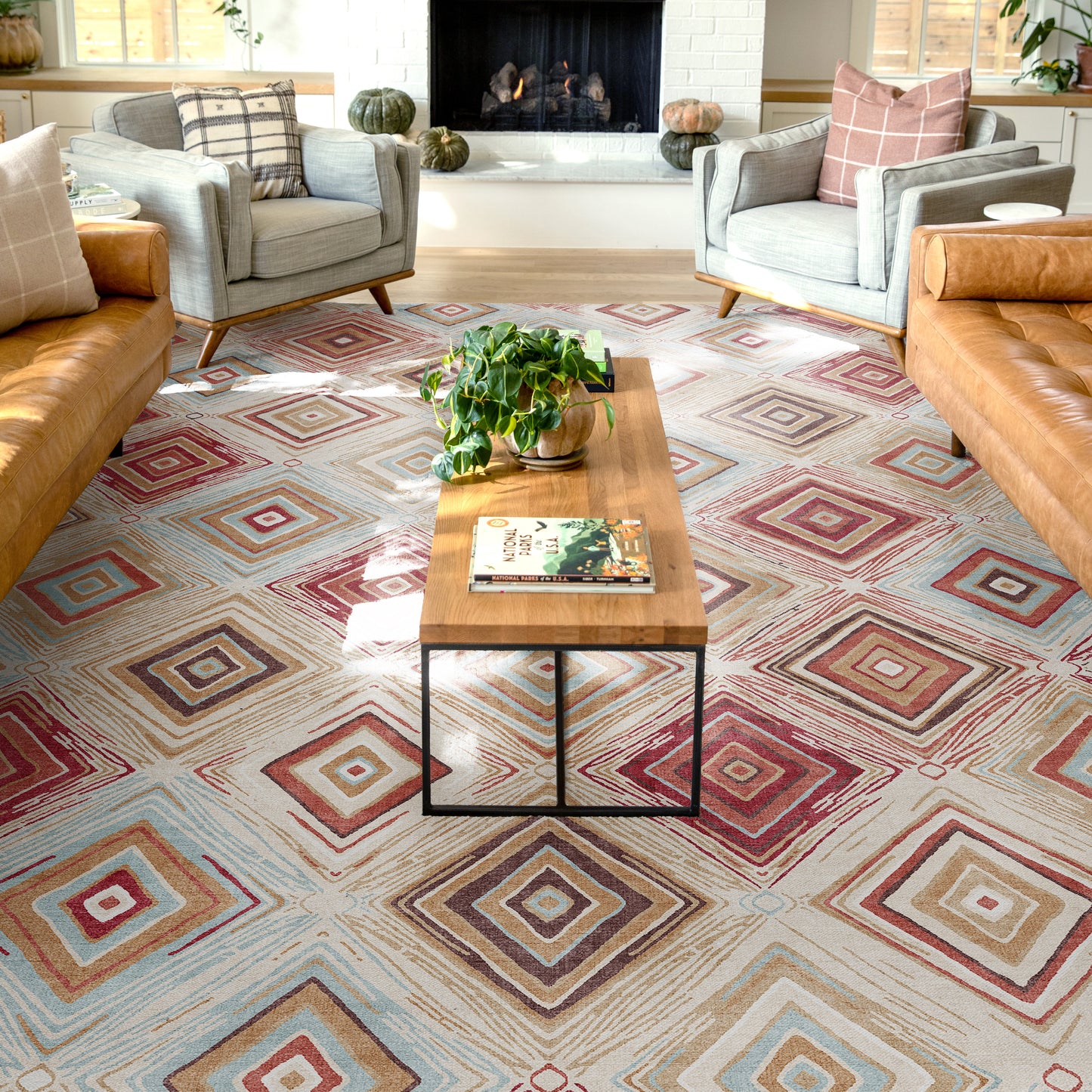 Kings Court Richard Ivory Rug IP-KC-201