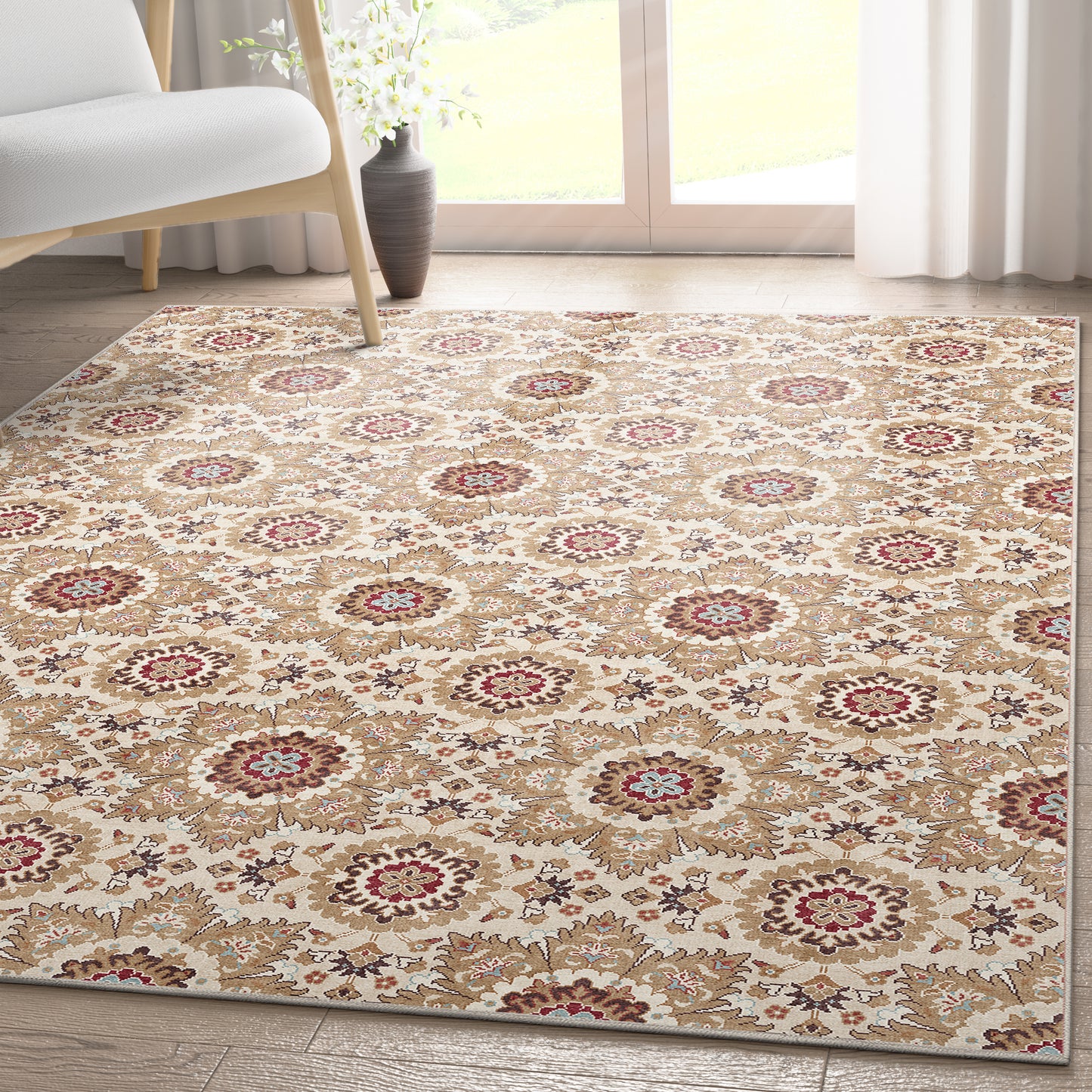 Kings Court Victoria Ivory Rug IP-KC-211
