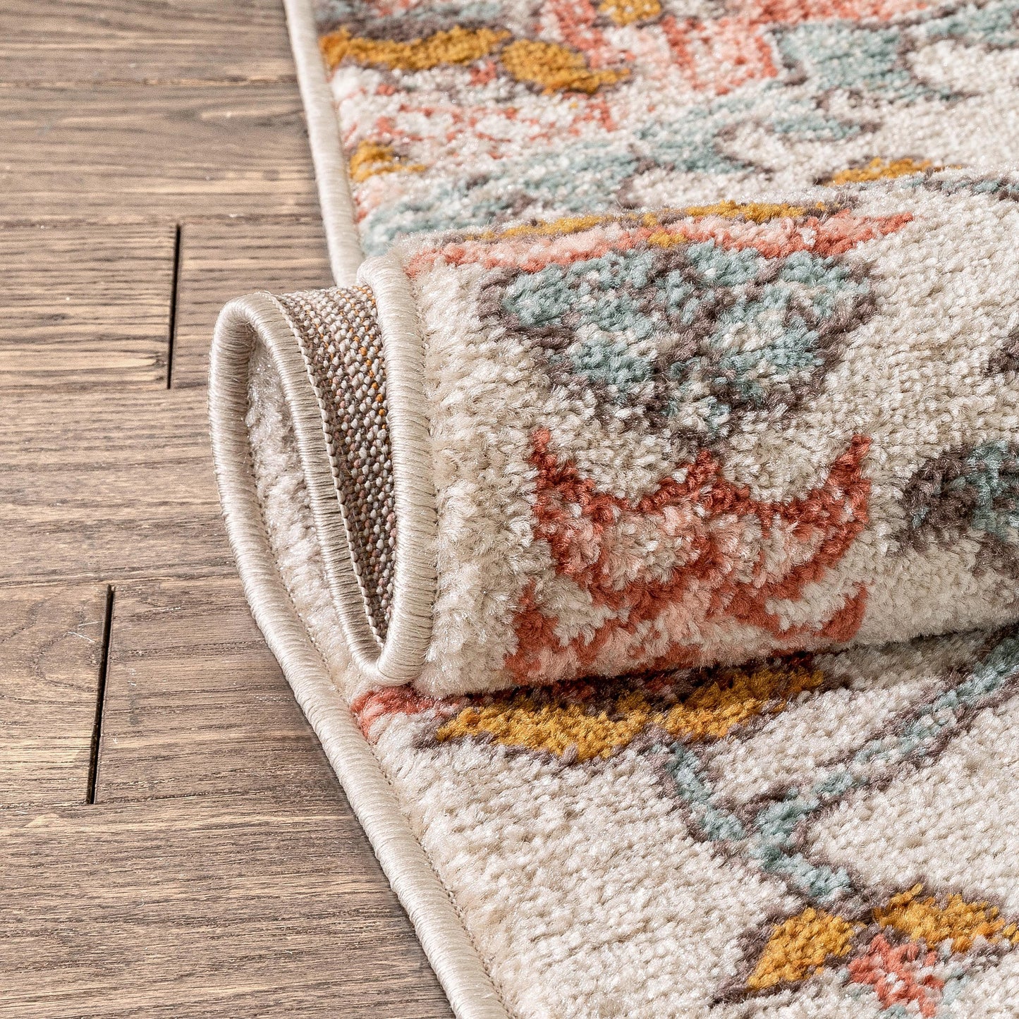 Gwendolyn Blush Bohemian Oriental Medallion Rug MC-199