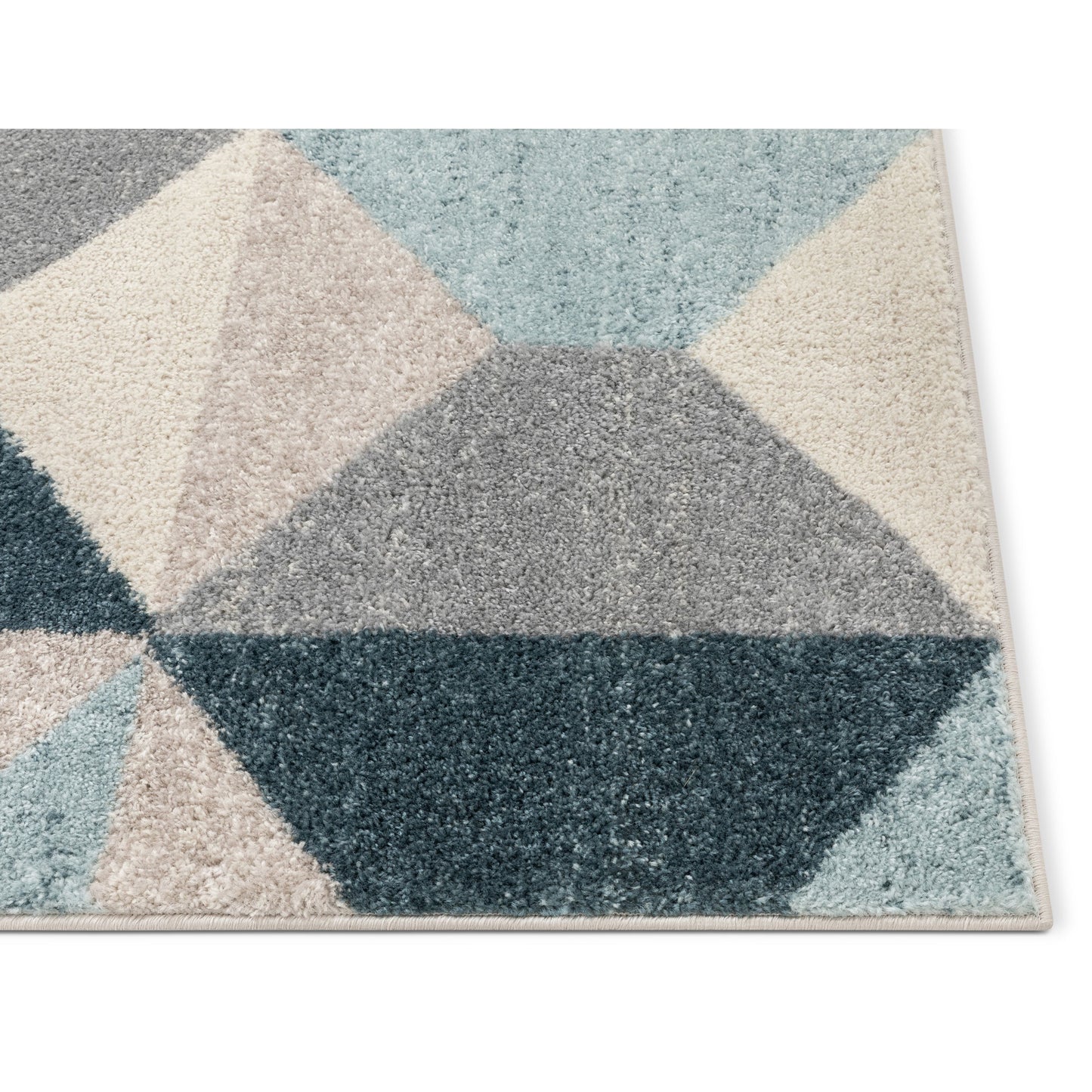 Zeke Blue Modern Bohemian Rug MC-254