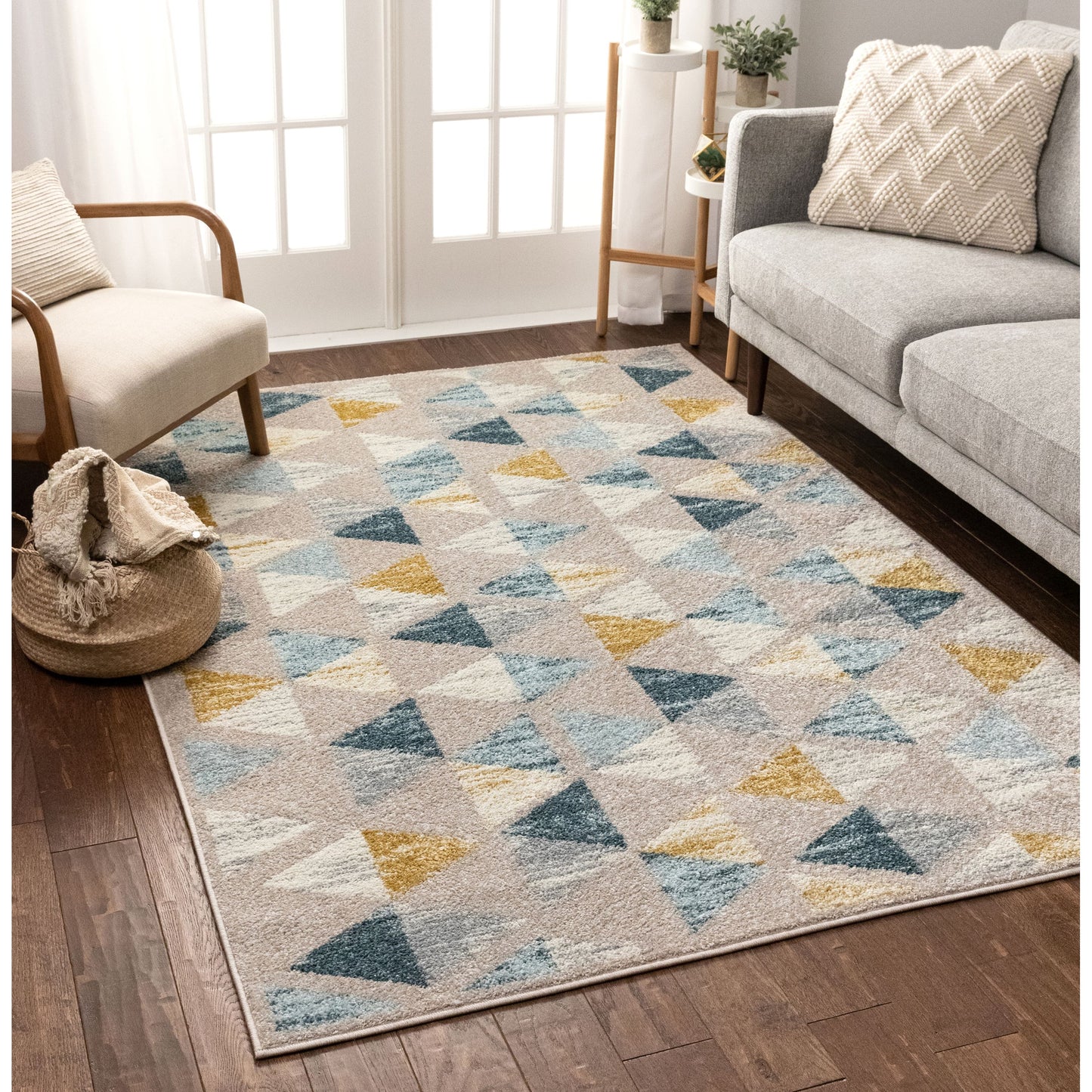 Simone Gold Modern Rug MC-315