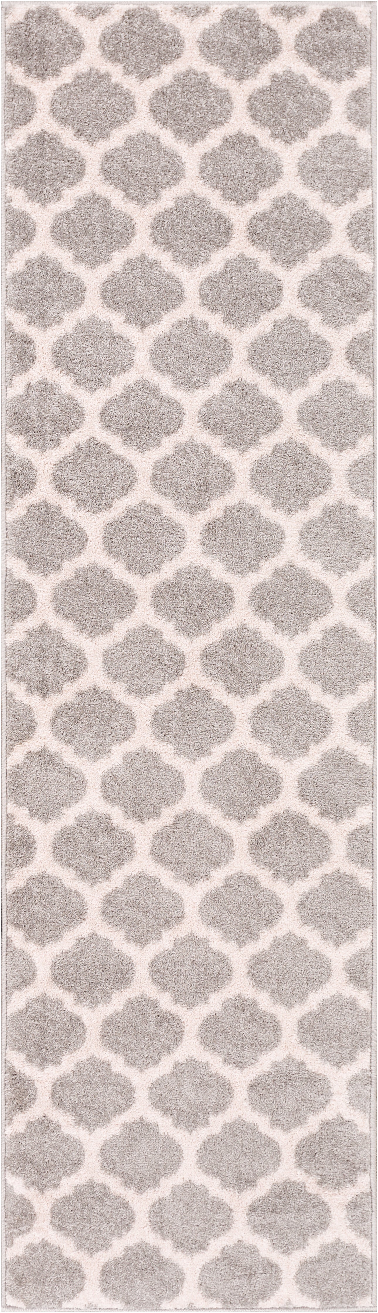 Zoe Grey Modern Trellis Rug MC-58