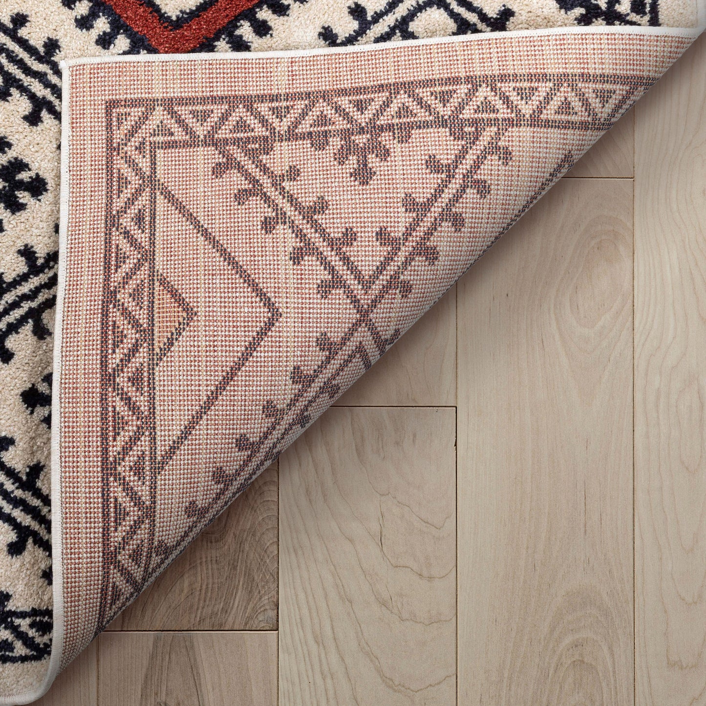 Moderne Bohemian Chic Tribal Moroccan Beige Rug MG-122