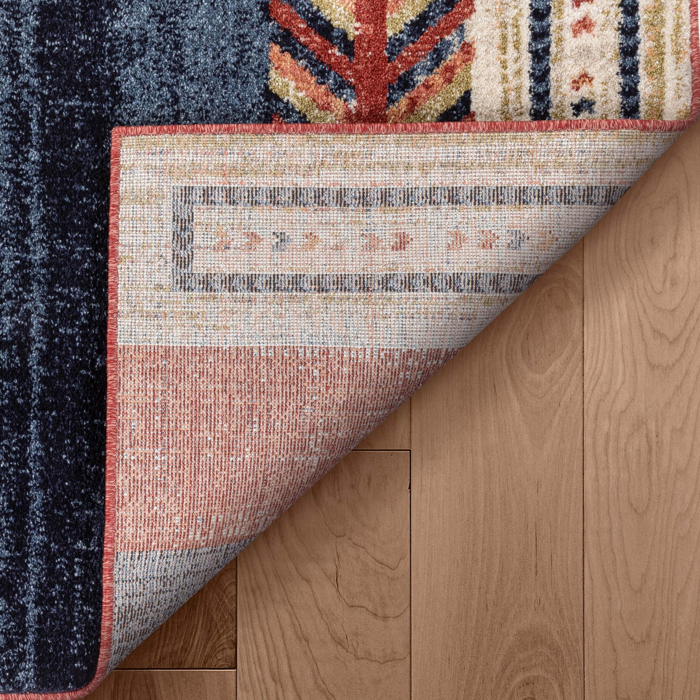 Dustin Southwestern Tribal Medallion Crimson Rug TU-140