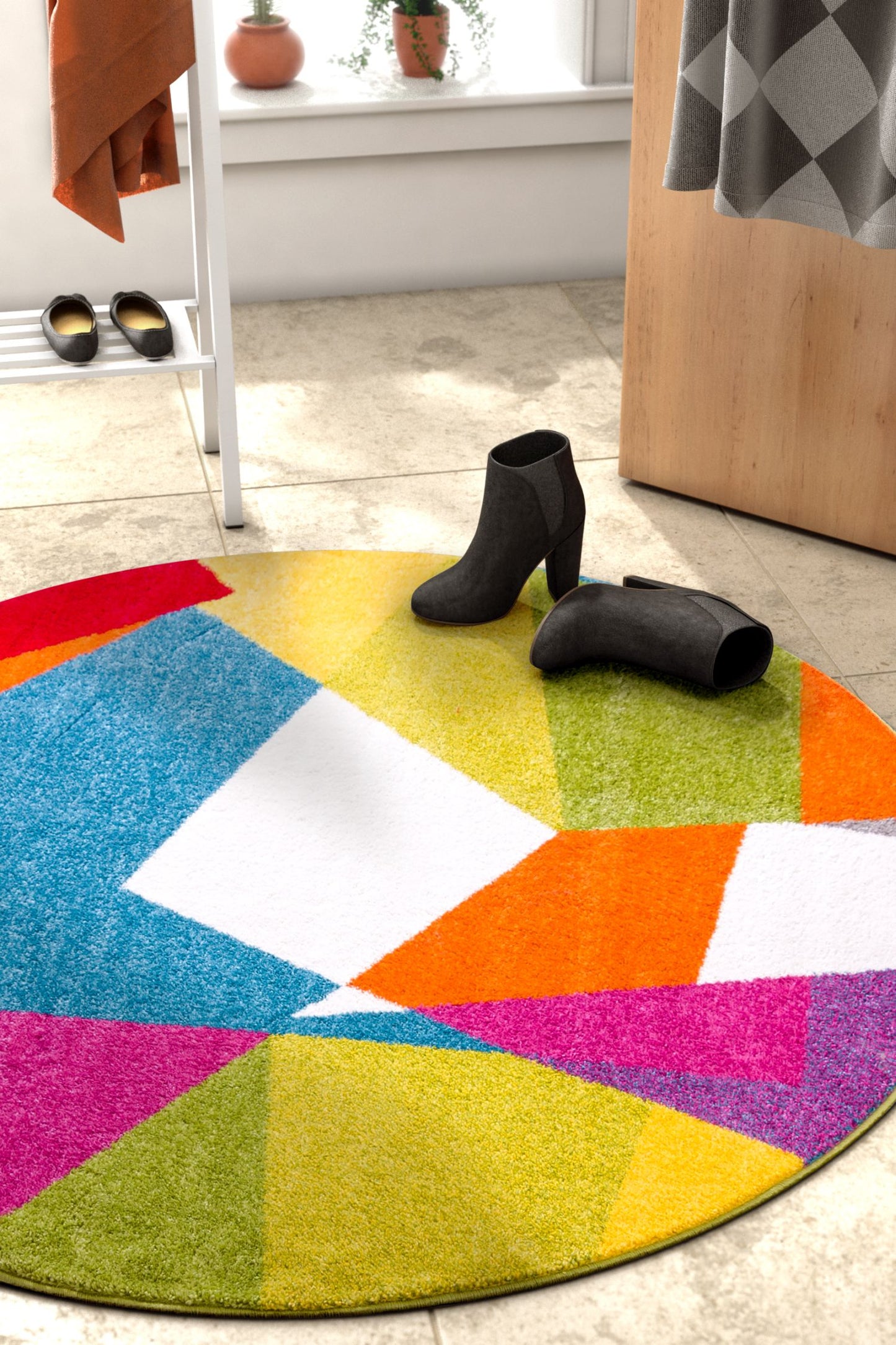 Excitement Multi Mid-Century Modern Rug VI101