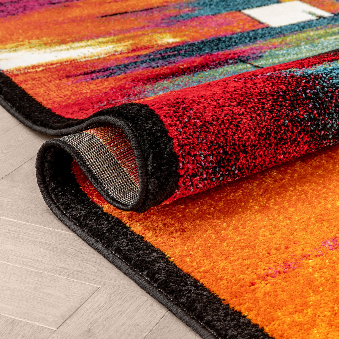 Unforgettable Multi Modern Bright Rug VI71