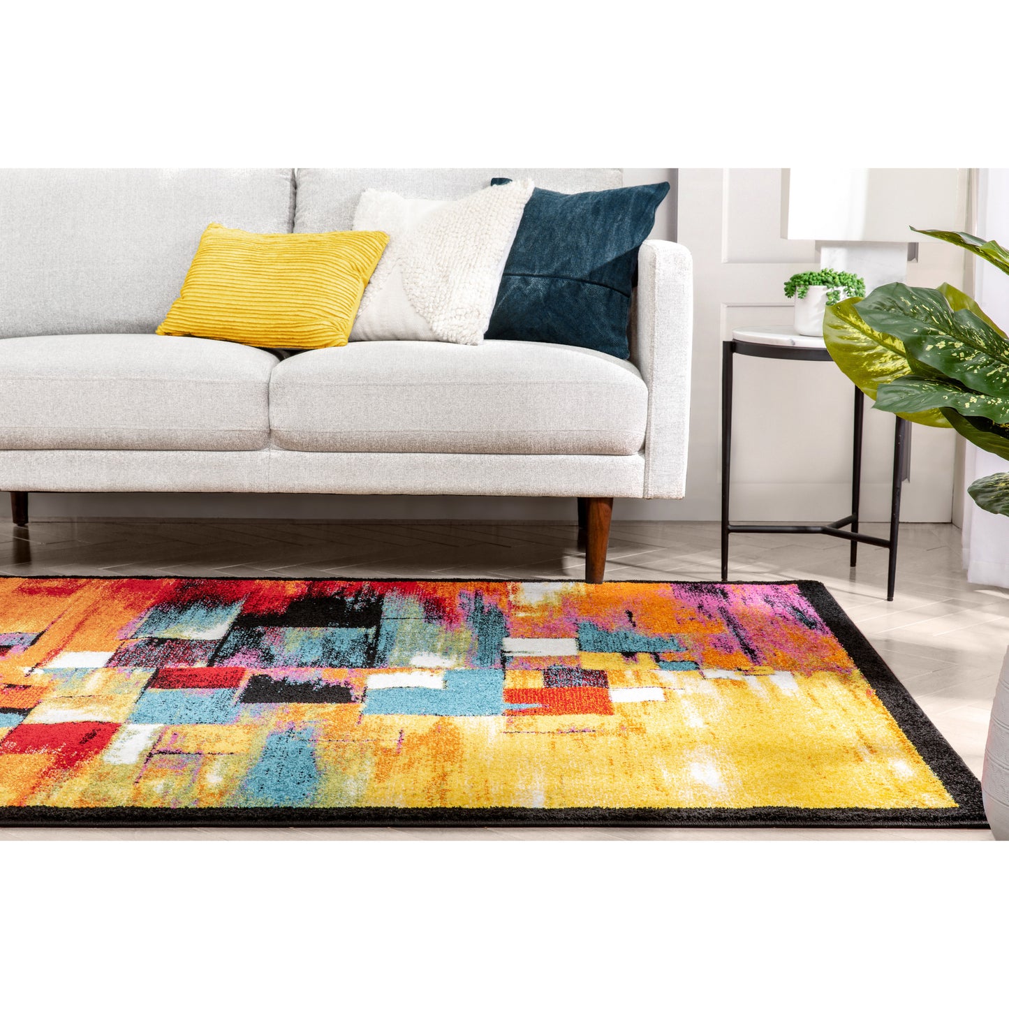 Unforgettable Multi Modern Bright Rug VI71